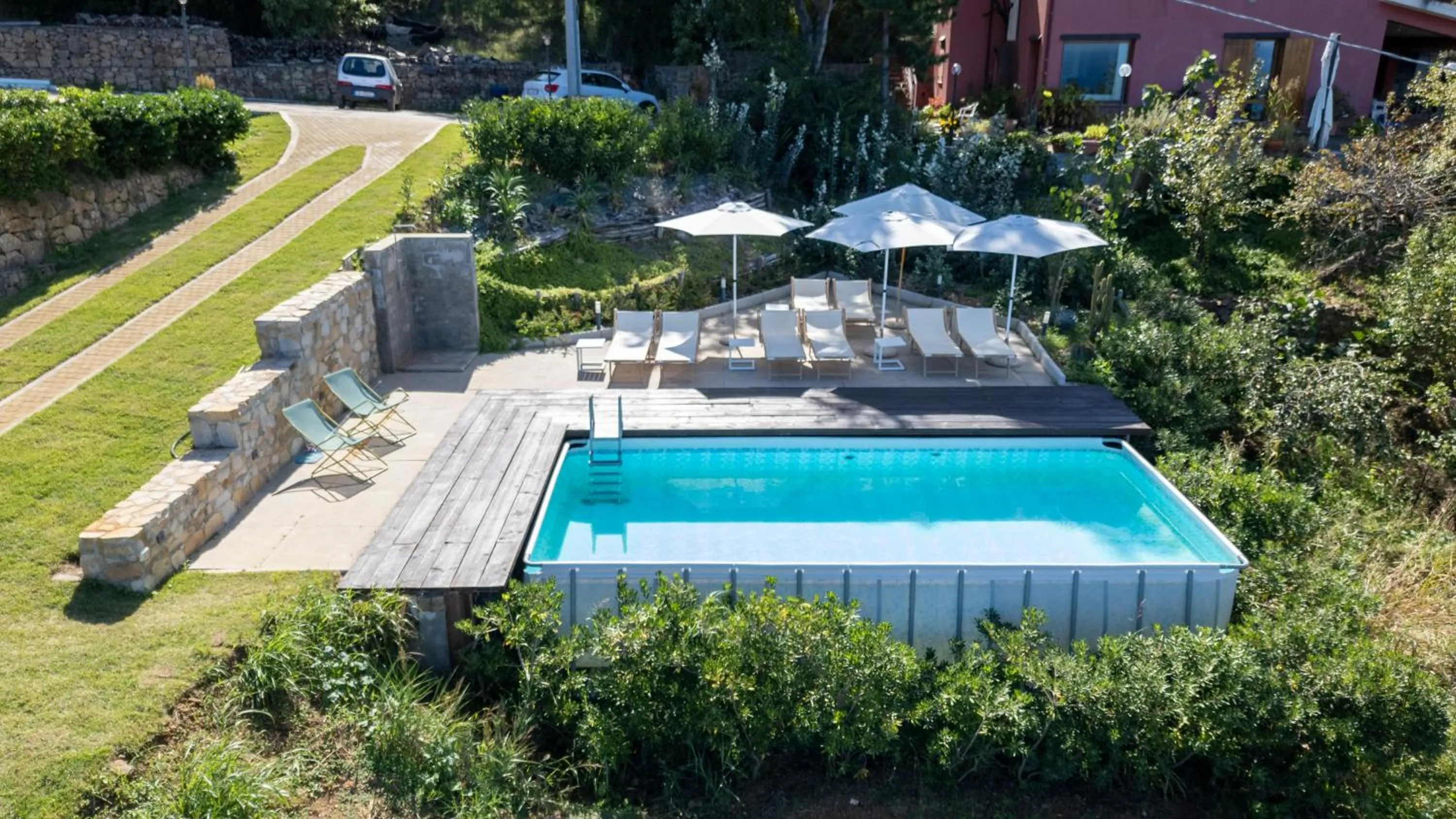 Garden in B&B Le Ginestre