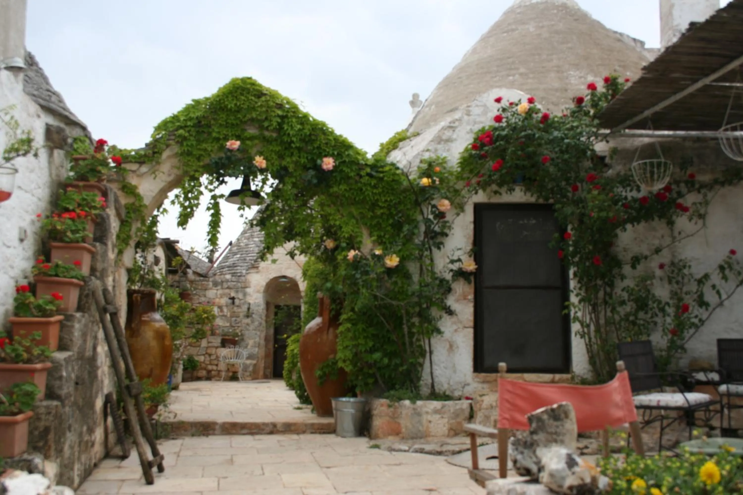 Garden in I Trulli Di Acquarossa
