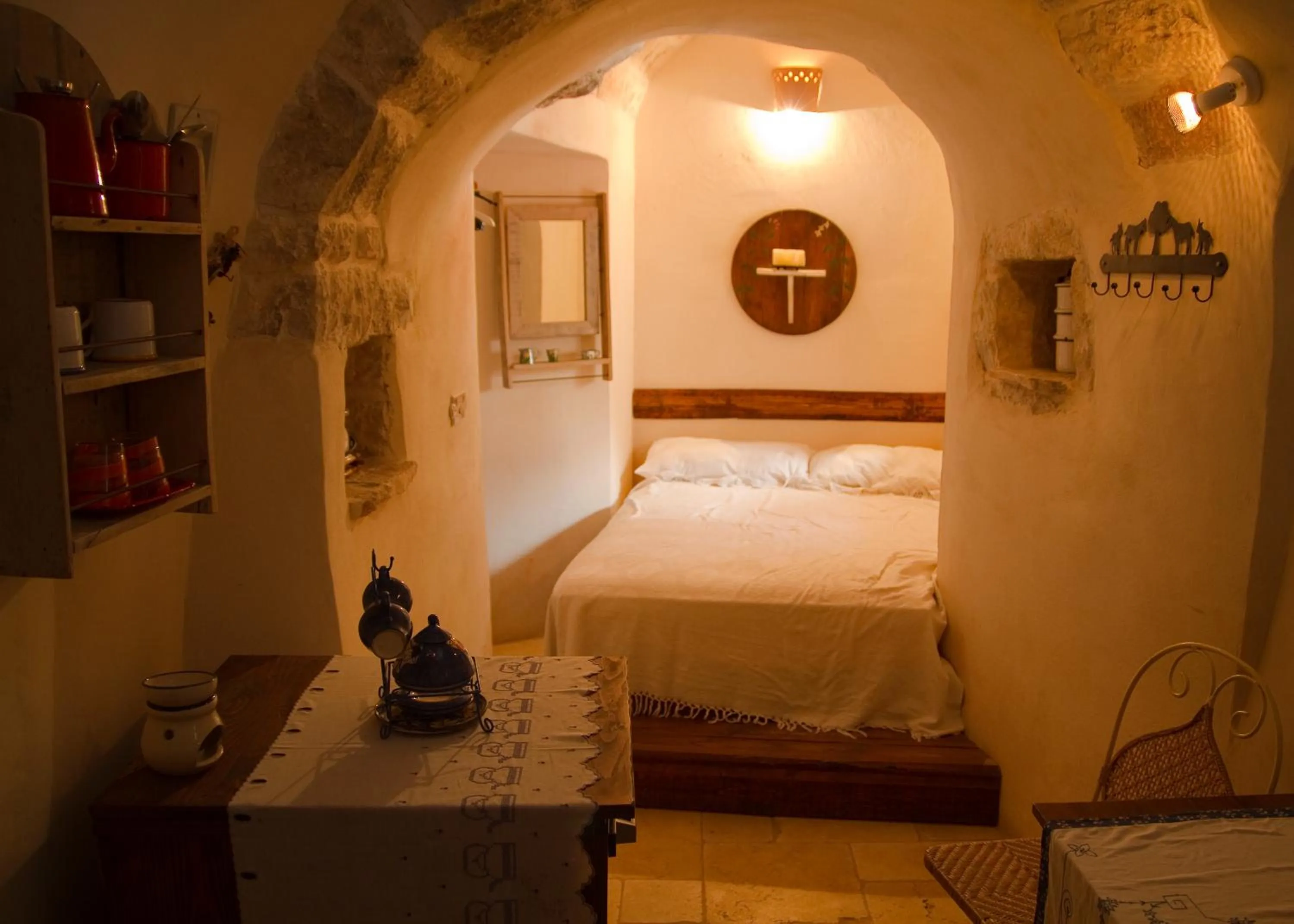 Bed in I Trulli Di Acquarossa