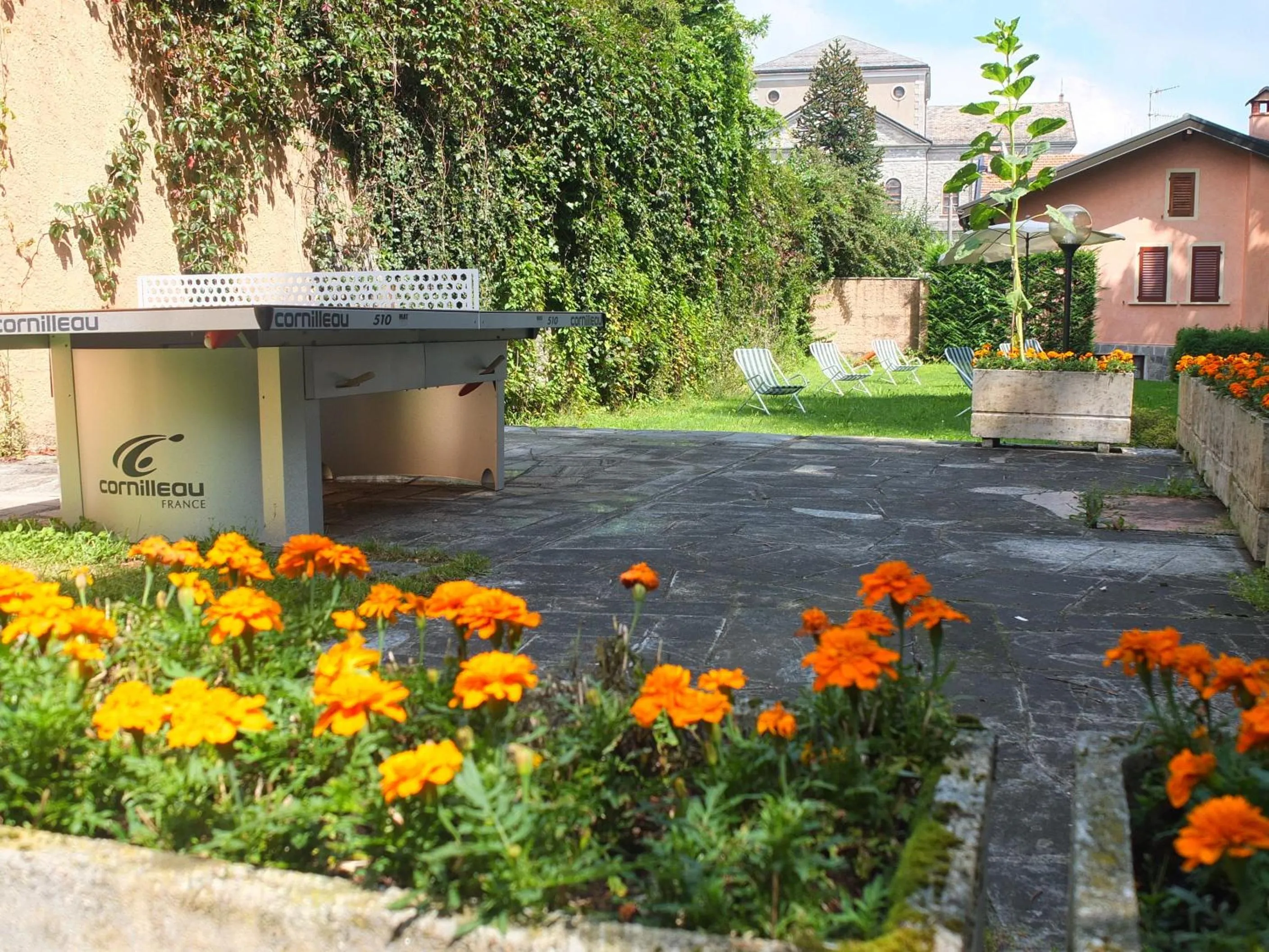 Garden in Hotel Moderno