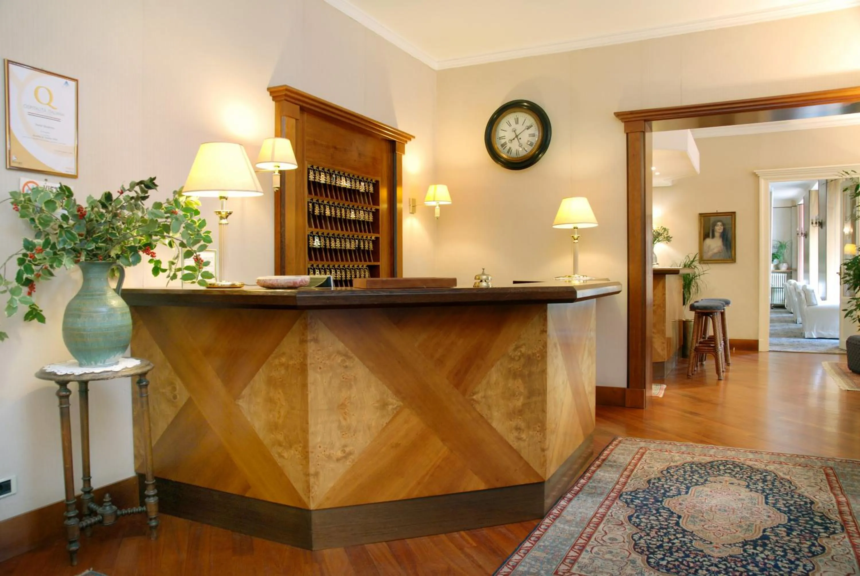 Lobby or reception in Hotel Moderno