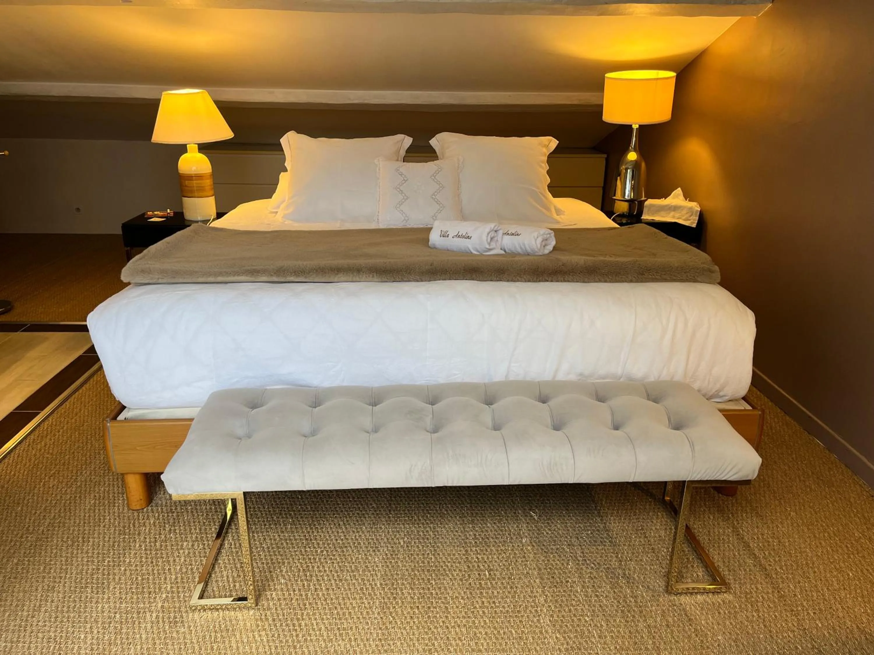 Bed in Villa Antoline