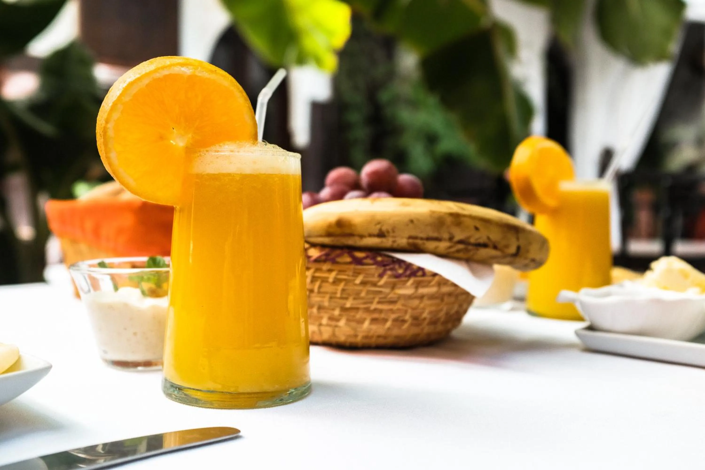 Food and drinks in Riad Pachavana