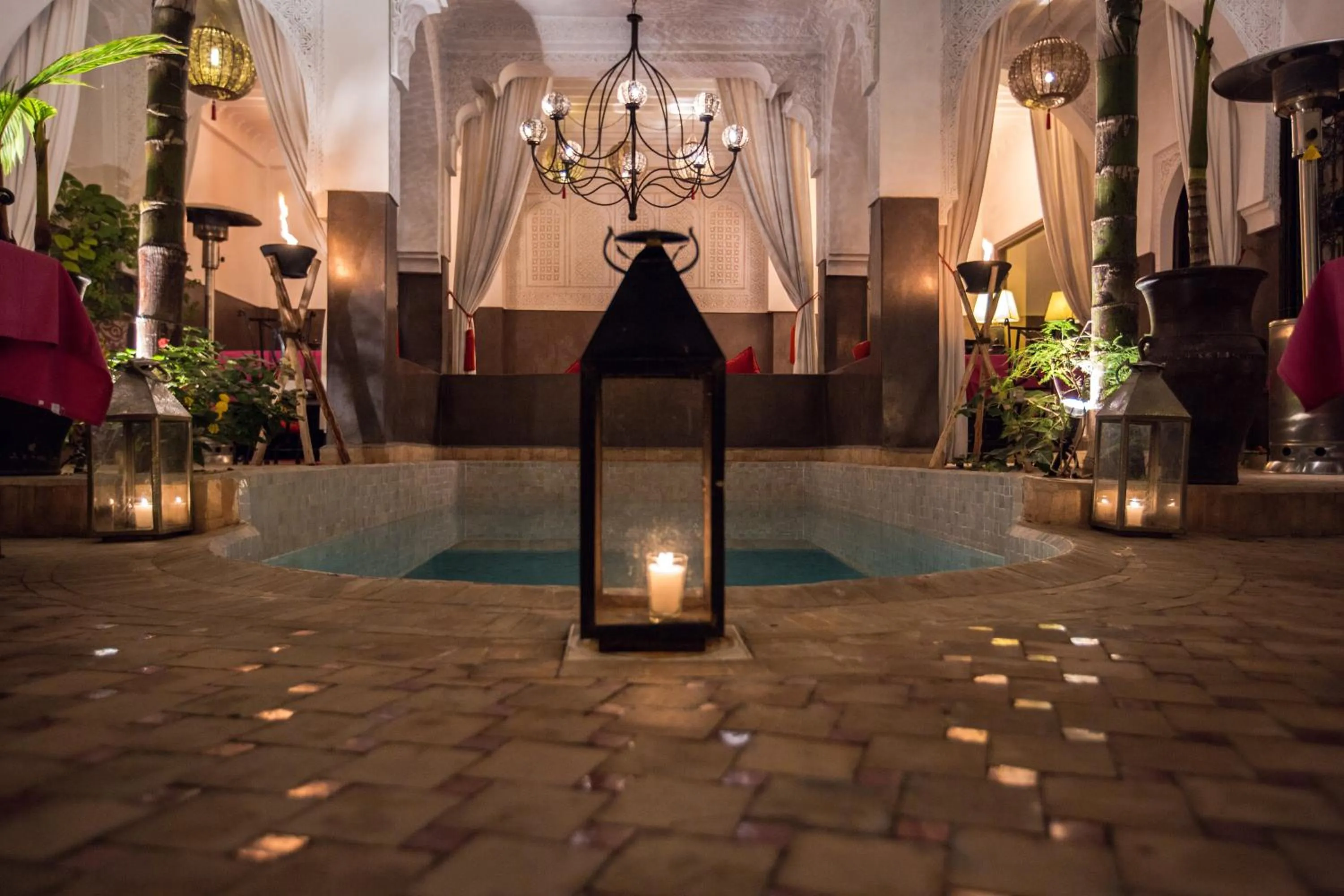 Swimming pool in Riad Pachavana