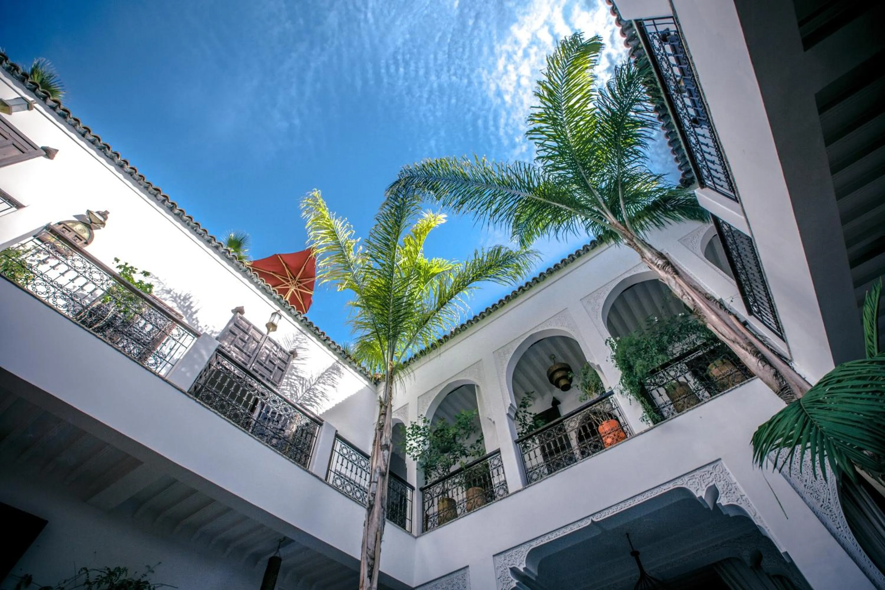 Patio in Riad Pachavana