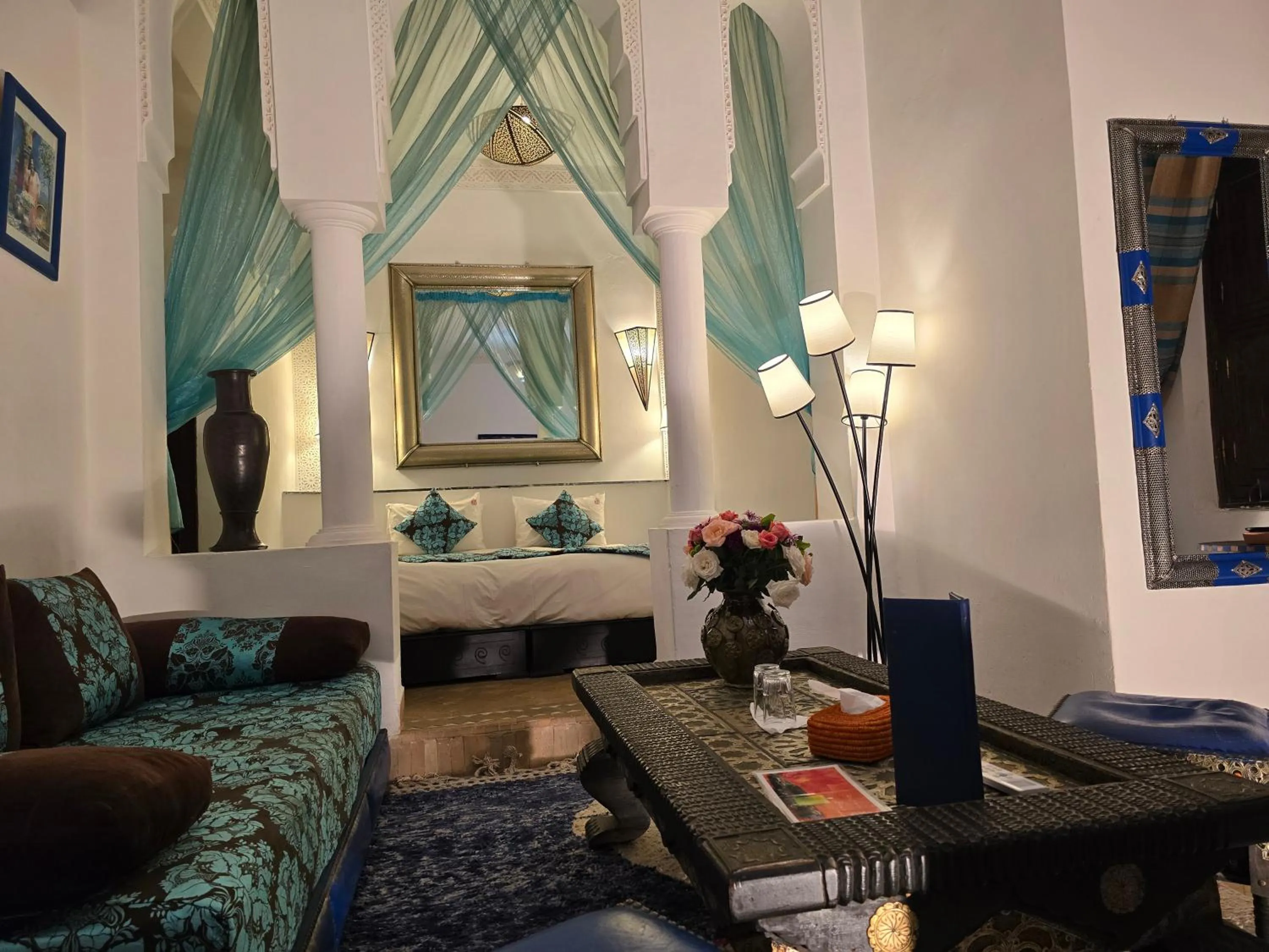 Photo of the whole room, Bed in Riad Pachavana
