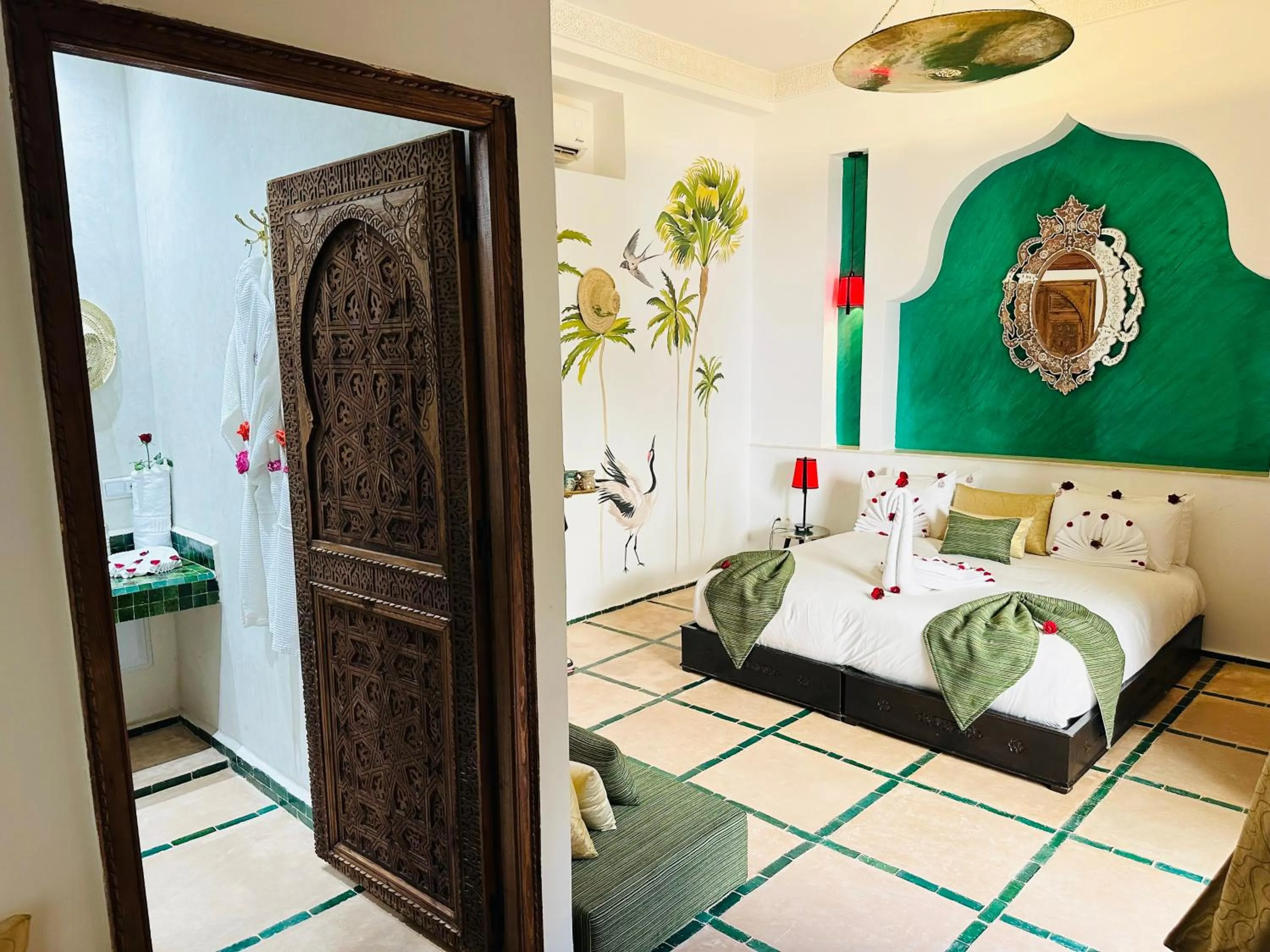 Bedroom, Bed in Riad Pachavana