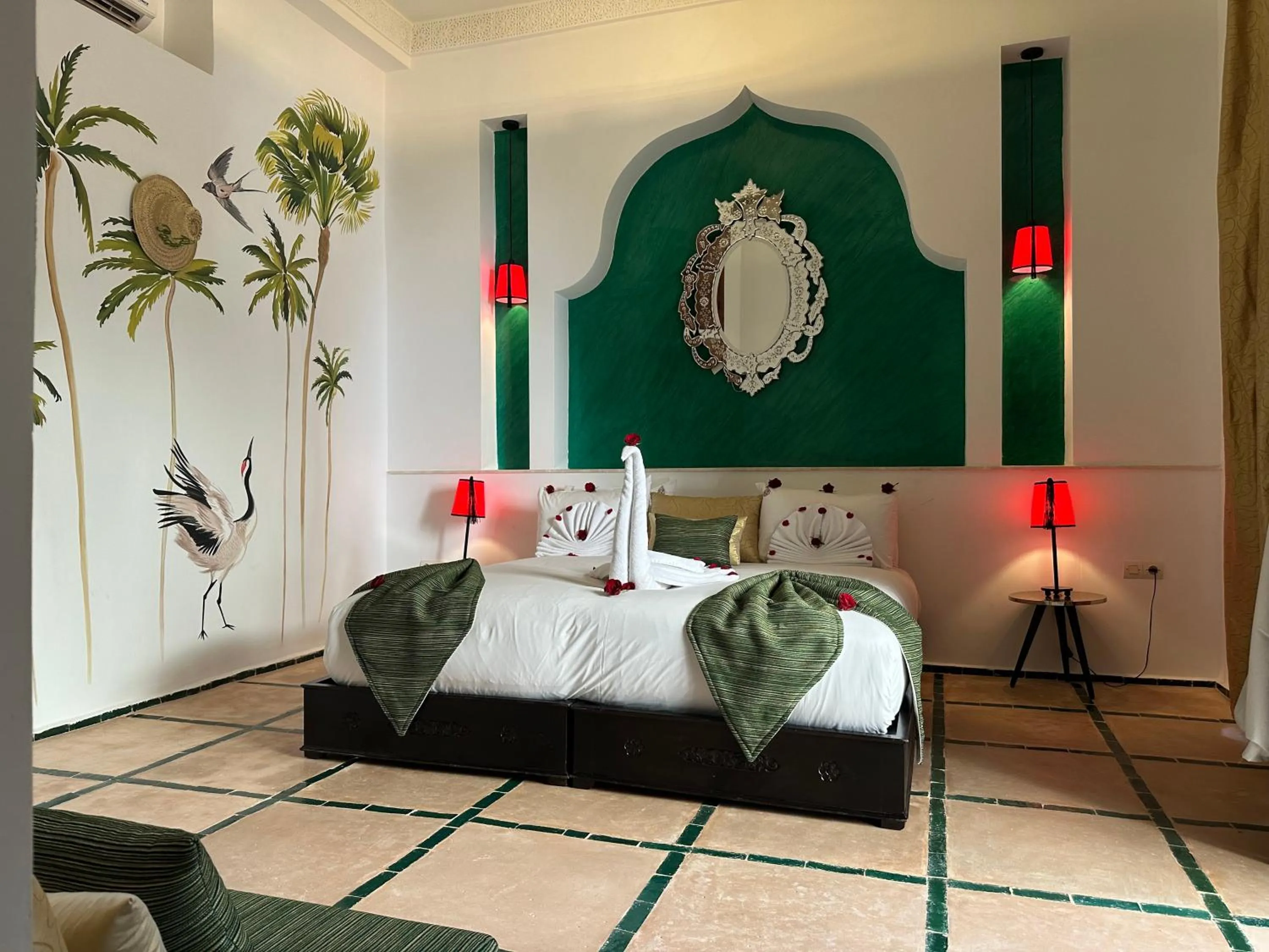 Bedroom, Bed in Riad Pachavana