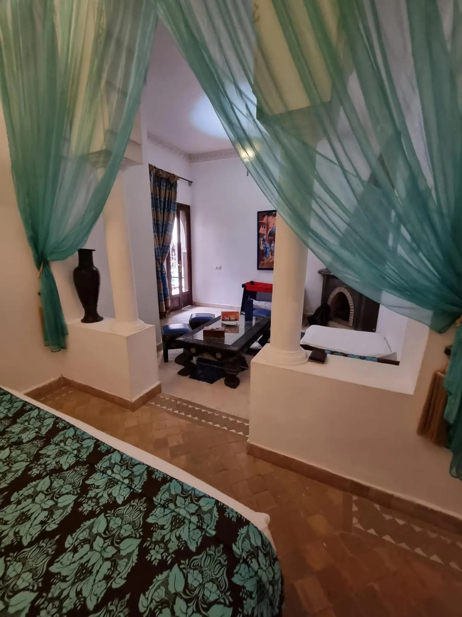 Photo of the whole room, Bed in Riad Pachavana