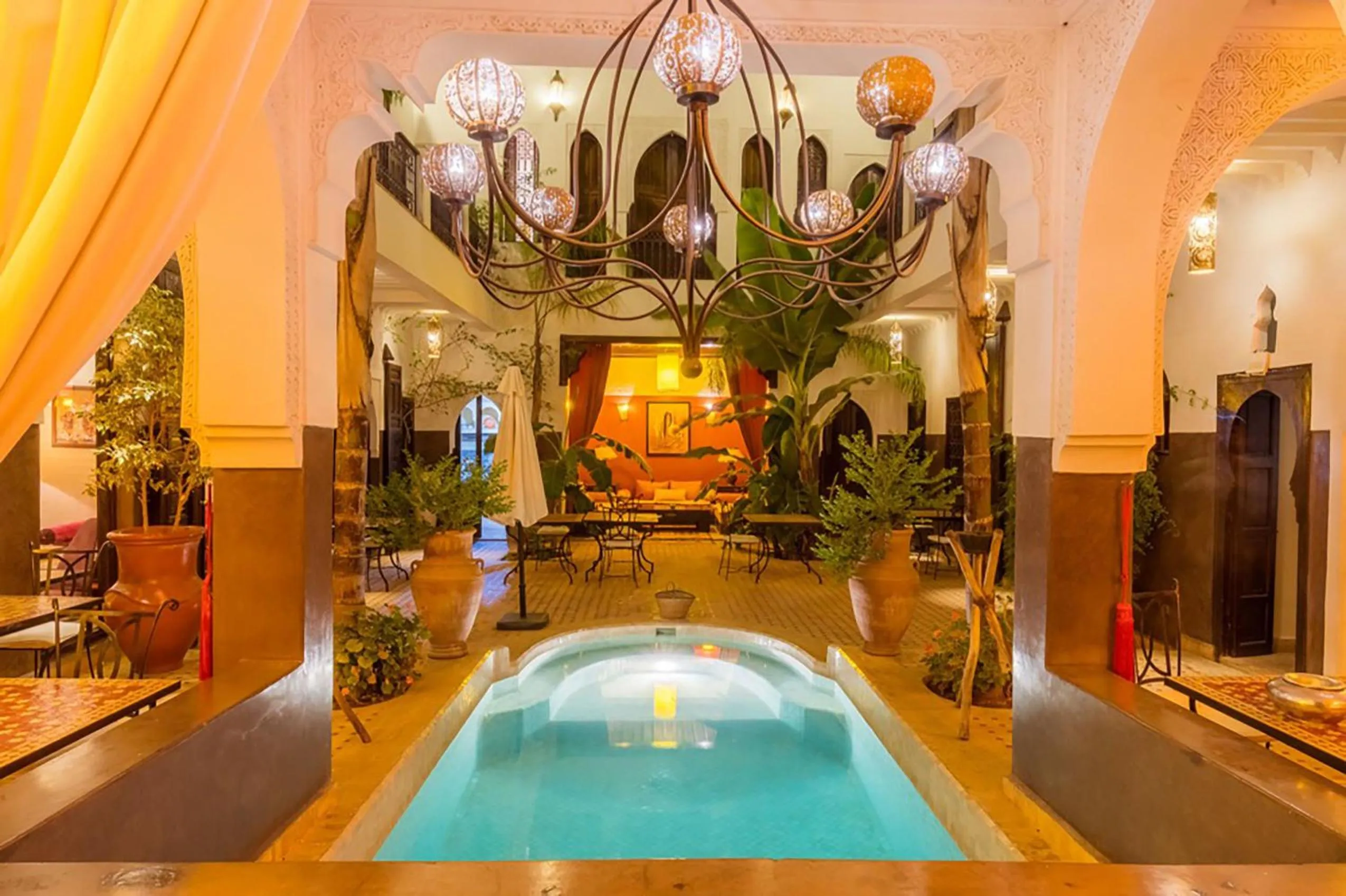 Patio in Riad Pachavana
