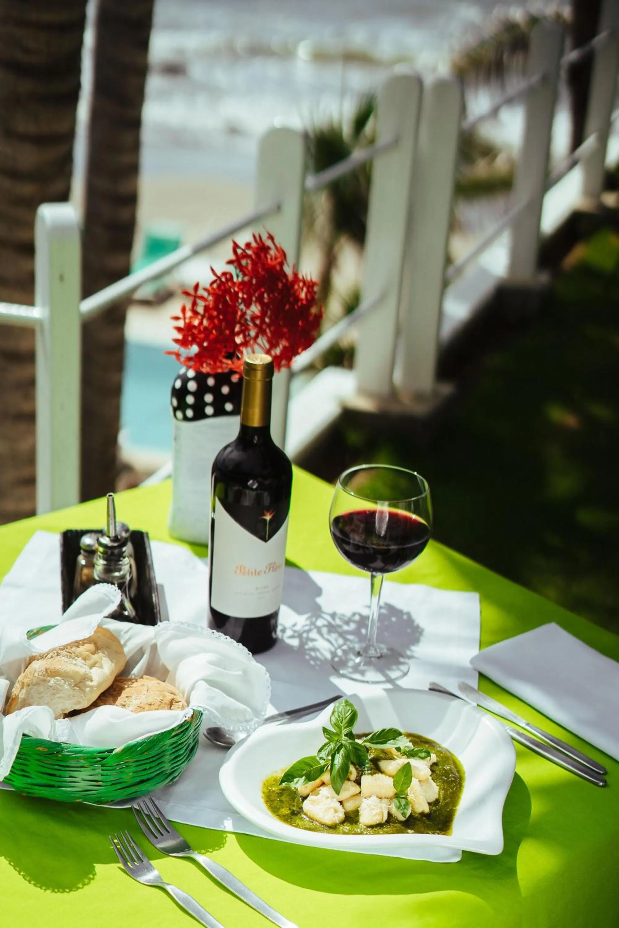 Food close-up in Sunset Mancora