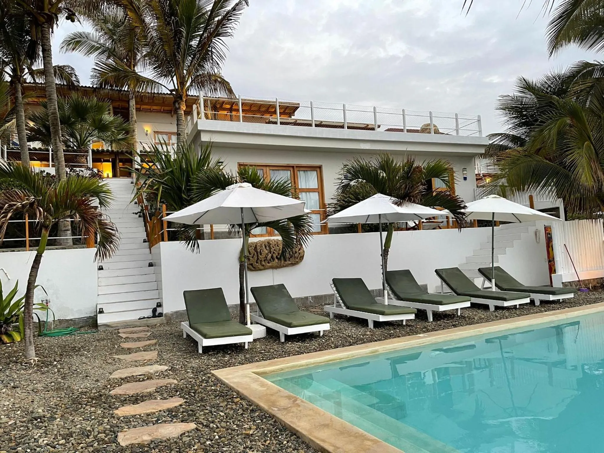 Pool view in Sunset Mancora