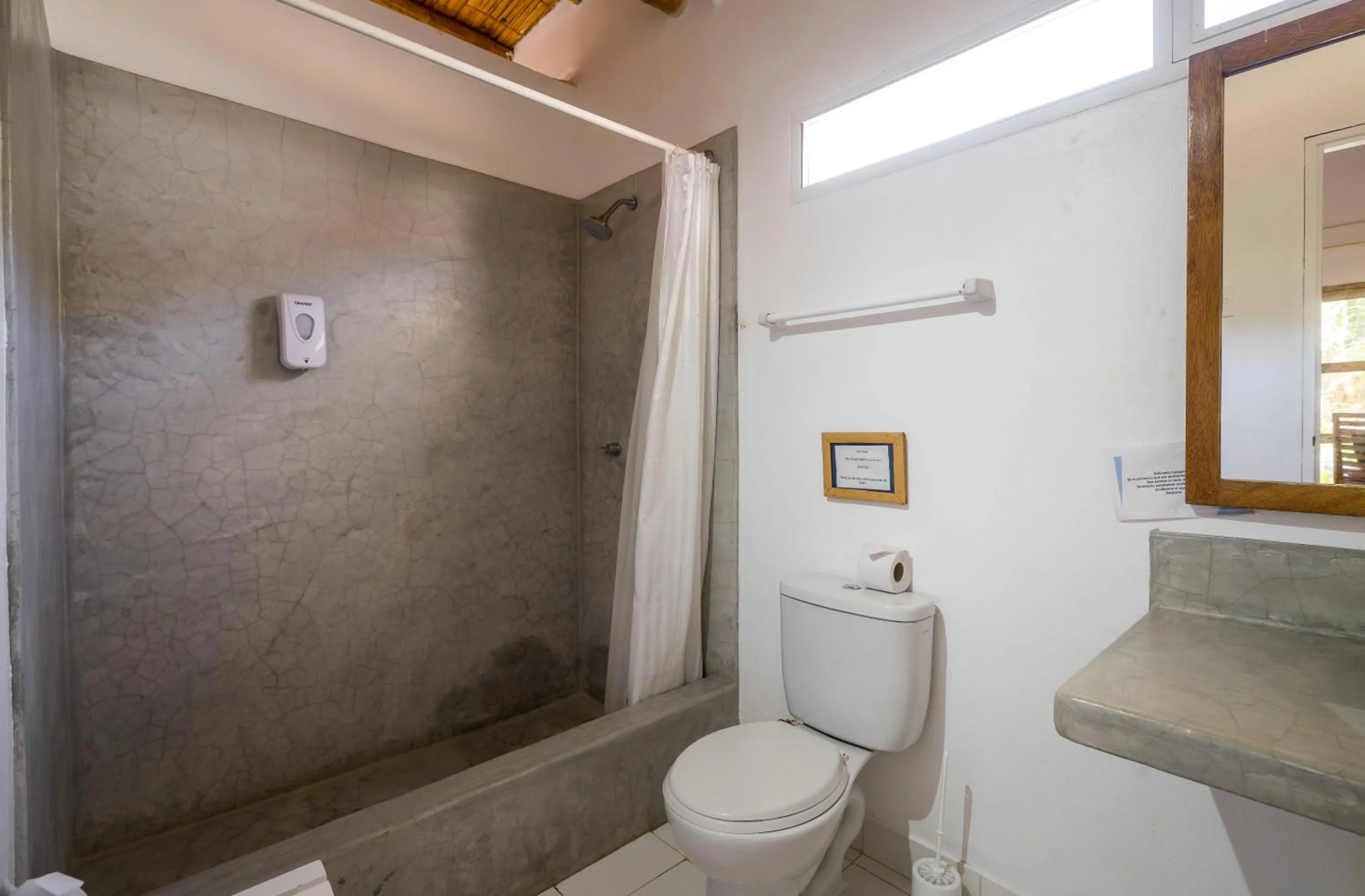 Shower in Sunset Mancora