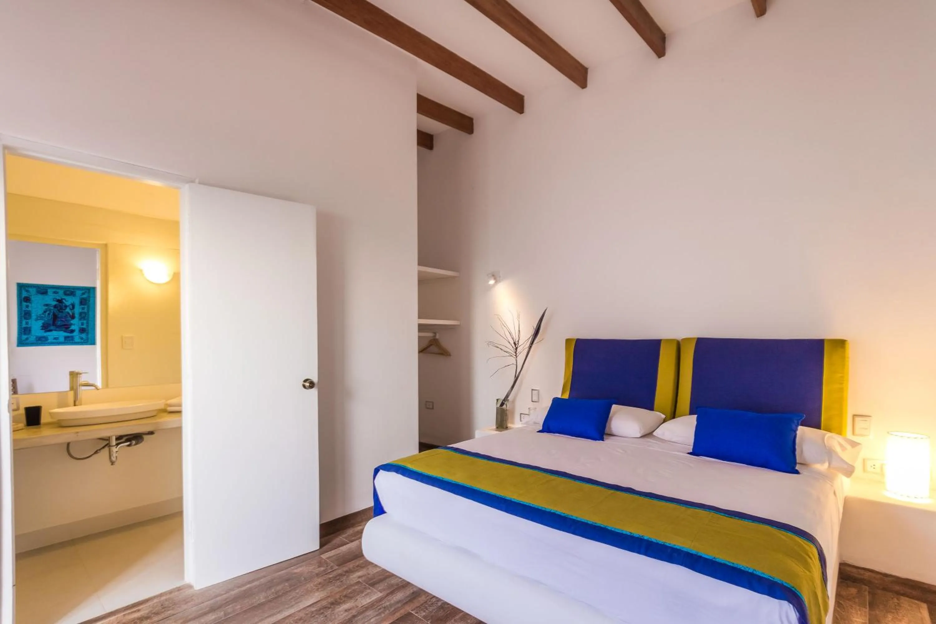 Property building, Bed in Sunset Mancora