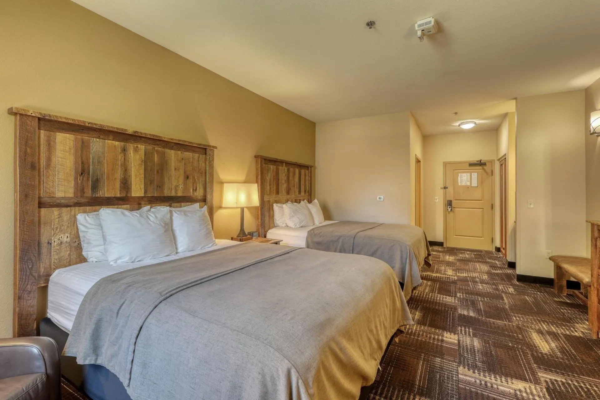 Bed in The Lodge at Deadwood