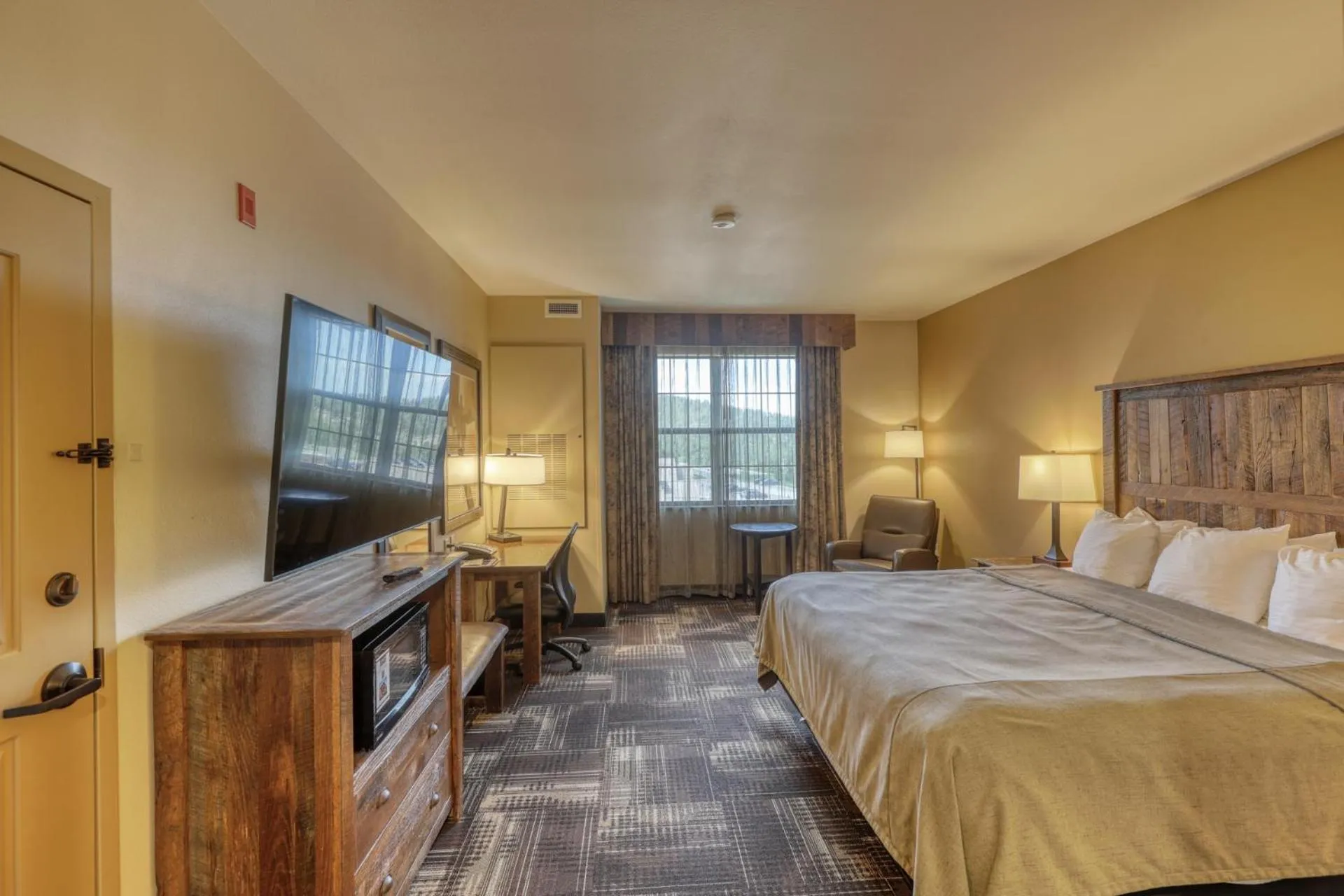 Bed in The Lodge at Deadwood