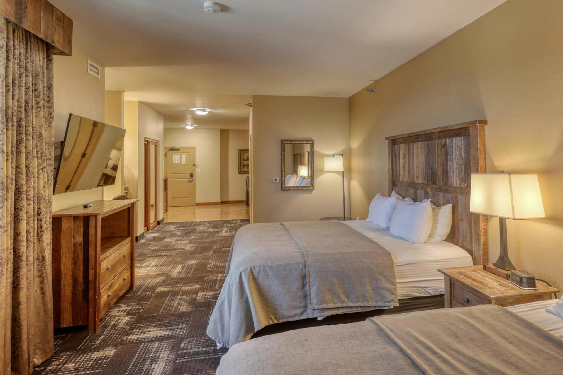 Bed in The Lodge at Deadwood