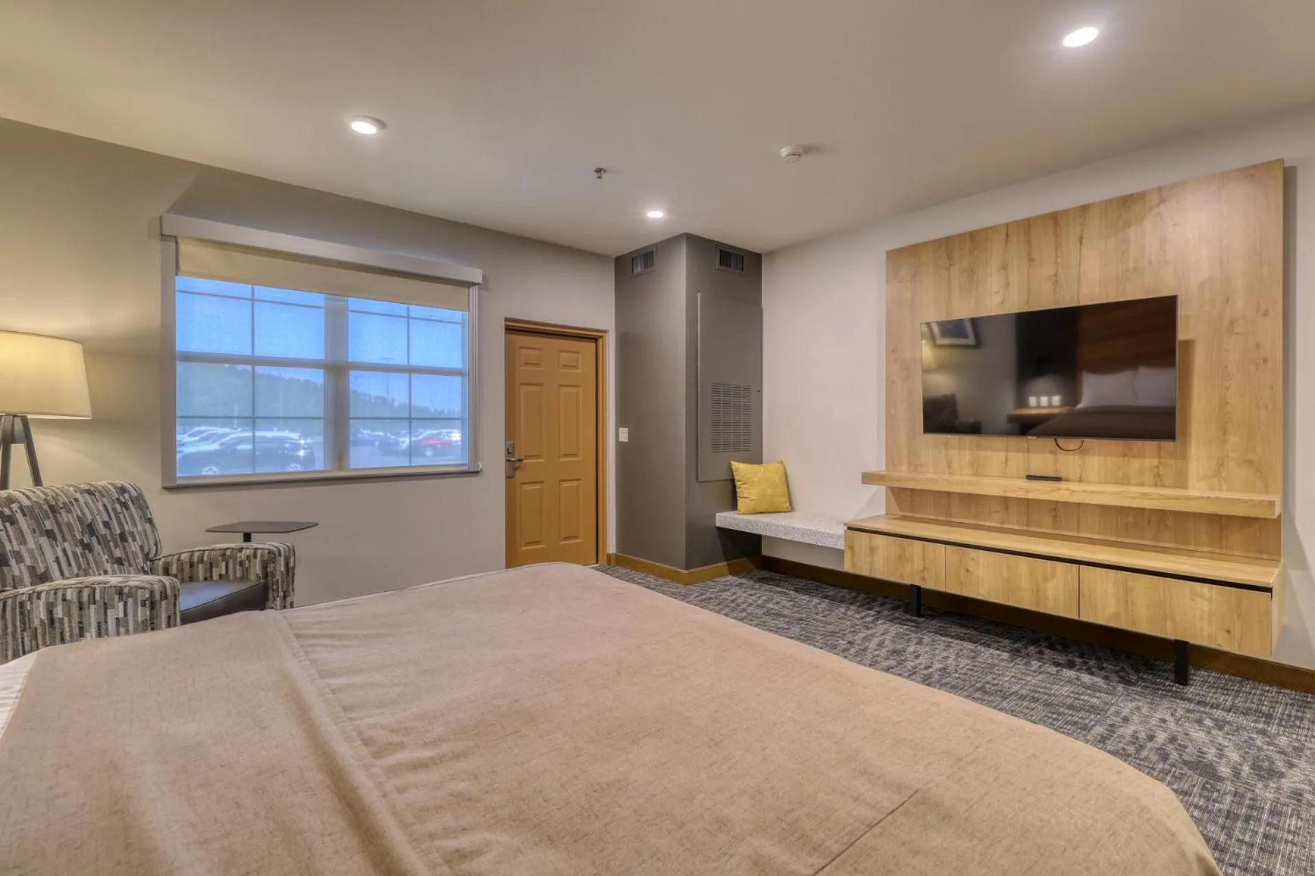 Bed in The Lodge at Deadwood