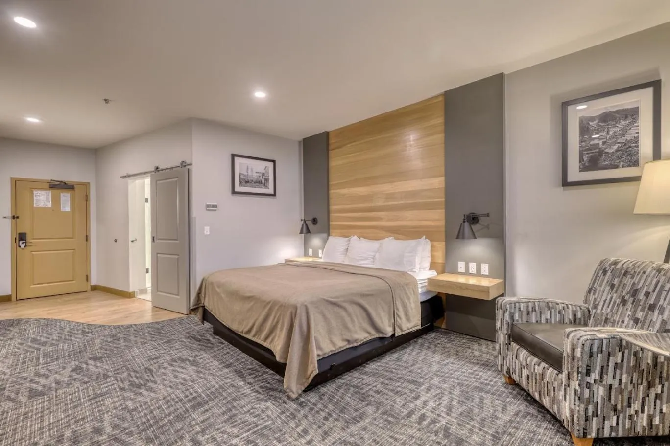 Bed in The Lodge at Deadwood