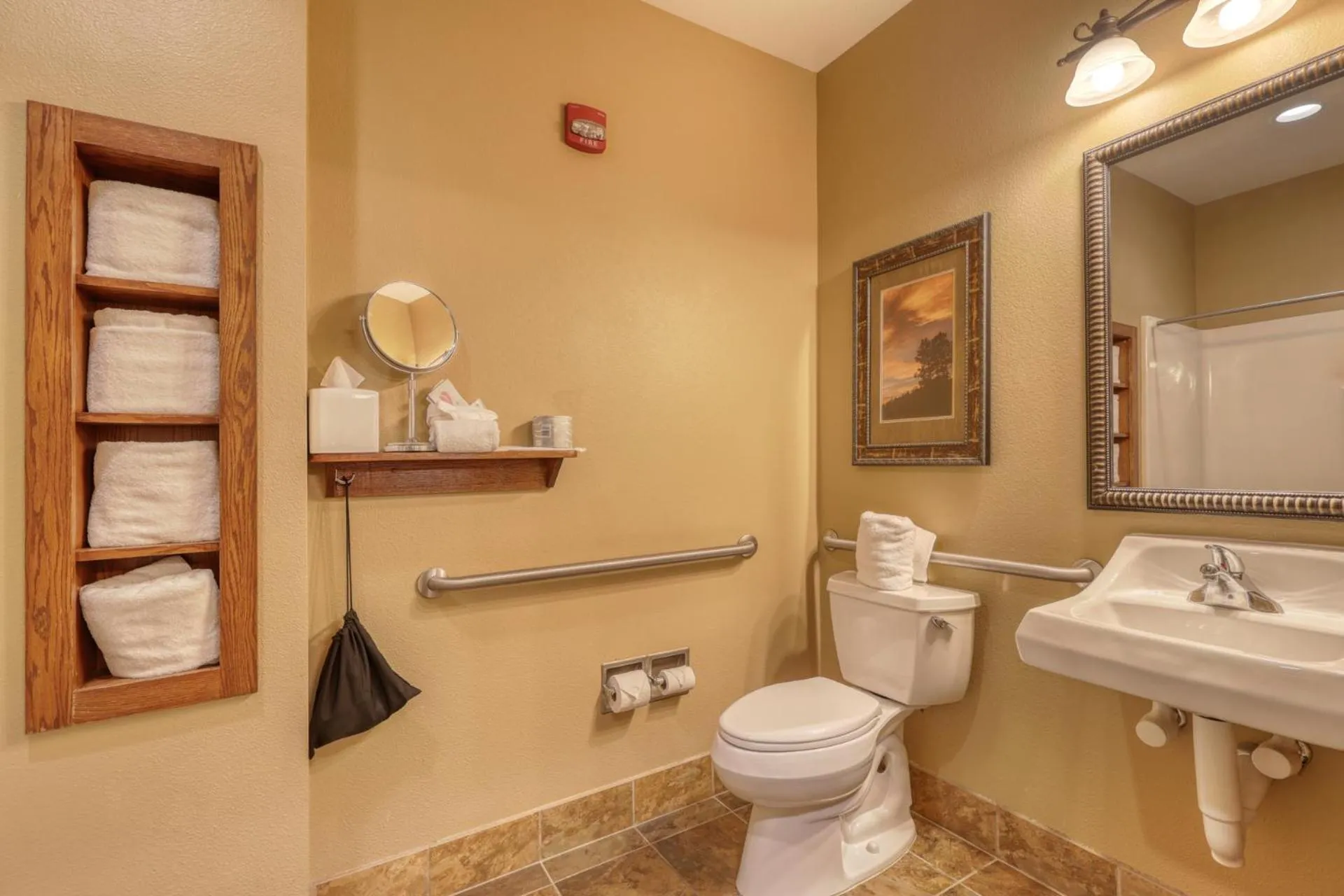 Bathroom in The Lodge at Deadwood