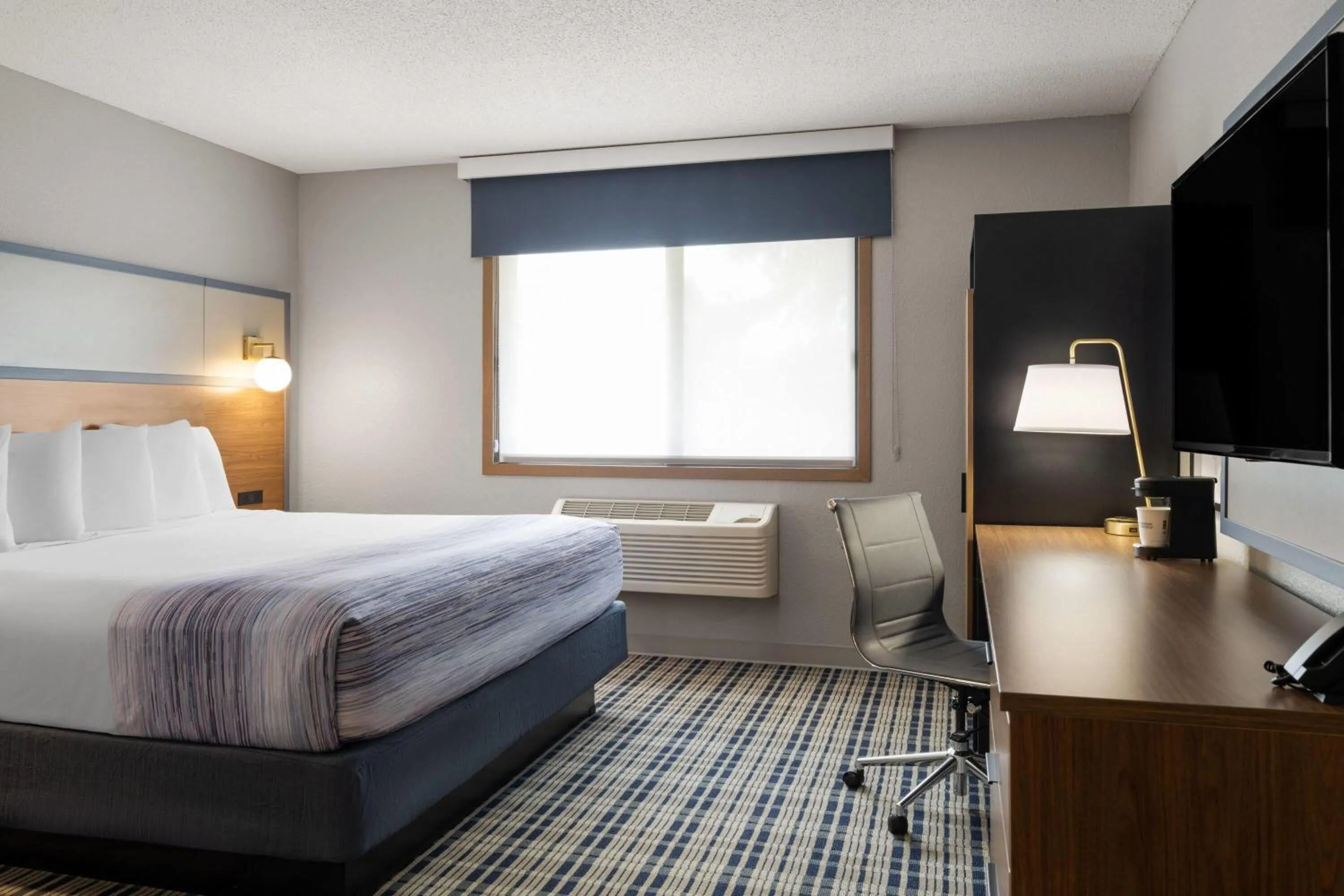 Bath, Bed in AmericInn by Wyndham Alexandria