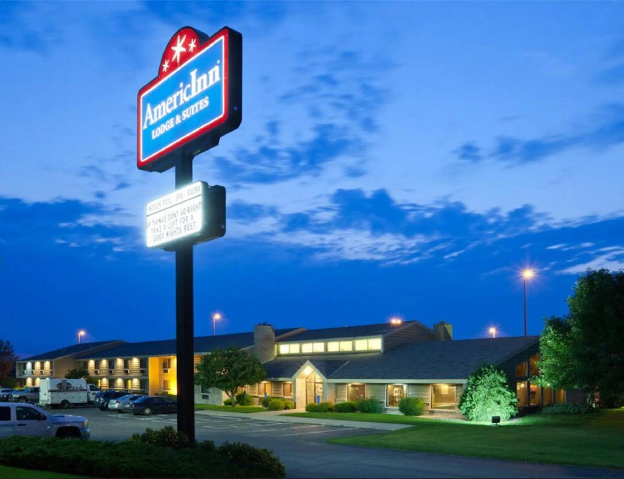 Property building in AmericInn by Wyndham Alexandria