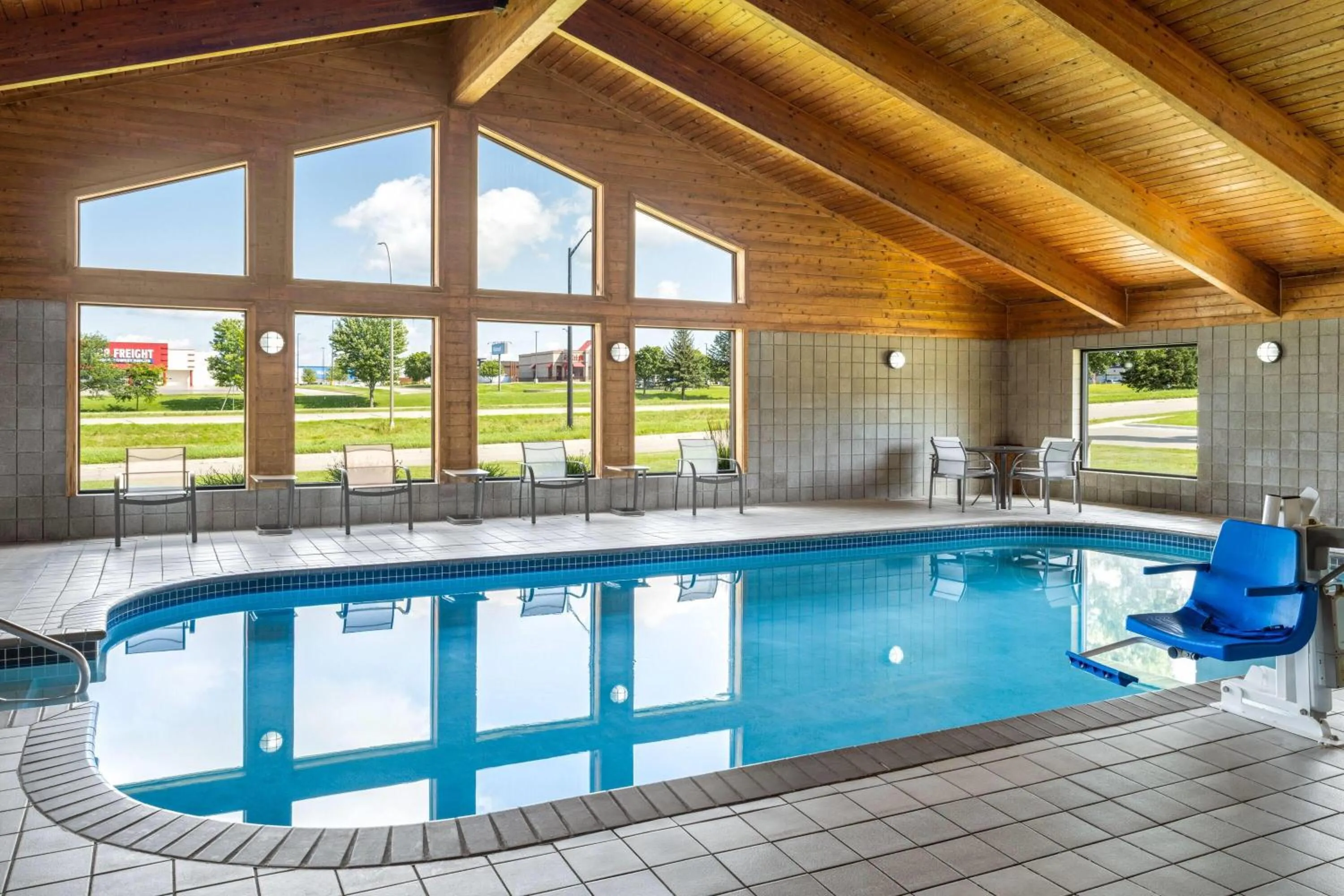 Swimming pool in AmericInn by Wyndham Alexandria