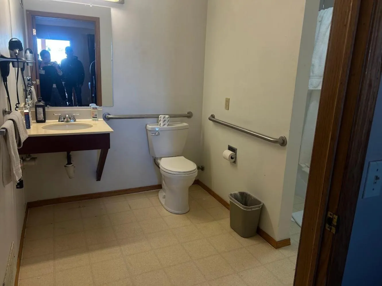 Bathroom in Crete Inn by Capital O Near Lincoln