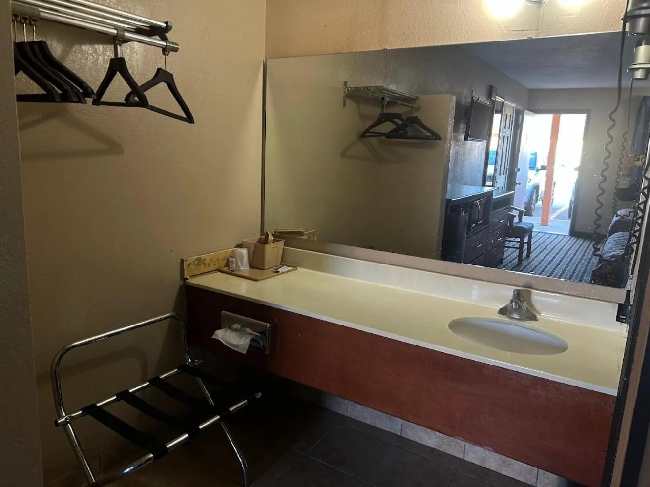 Bathroom in Crete Inn by Capital O Near Lincoln