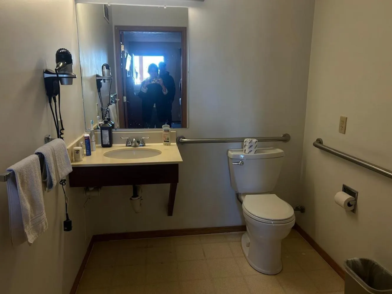 Bathroom in Crete Inn by Capital O Near Lincoln