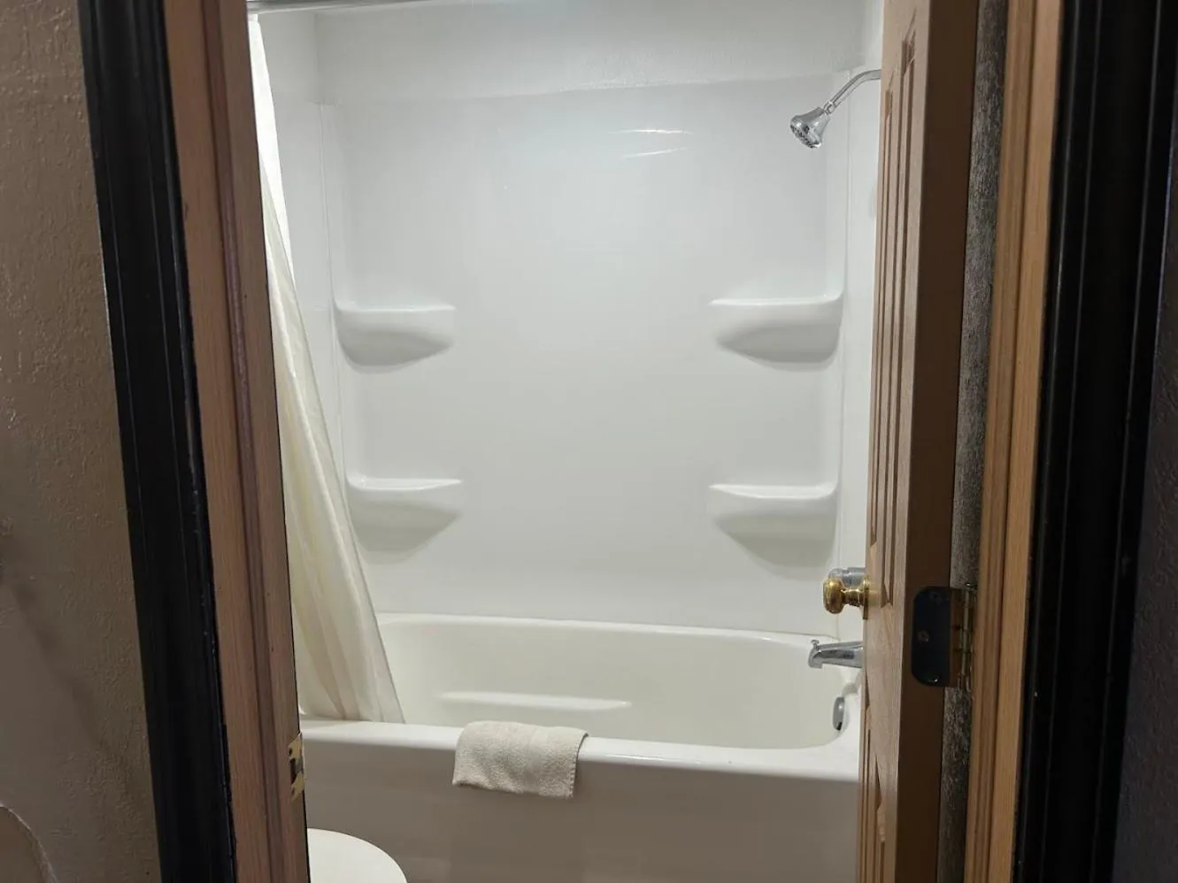 Bathroom in Crete Inn by Capital O Near Lincoln