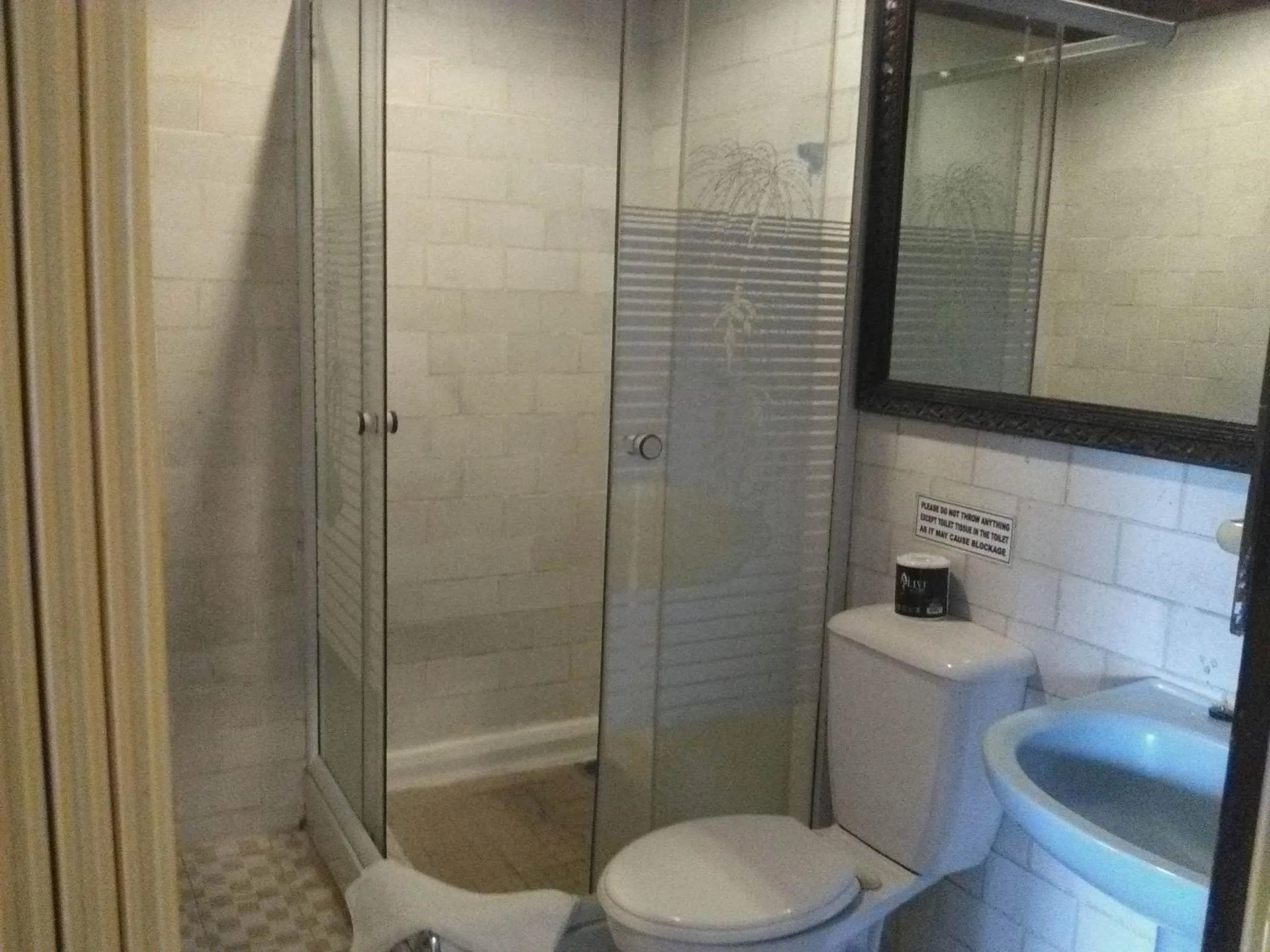 Bathroom in Gazebo Beach Hotel