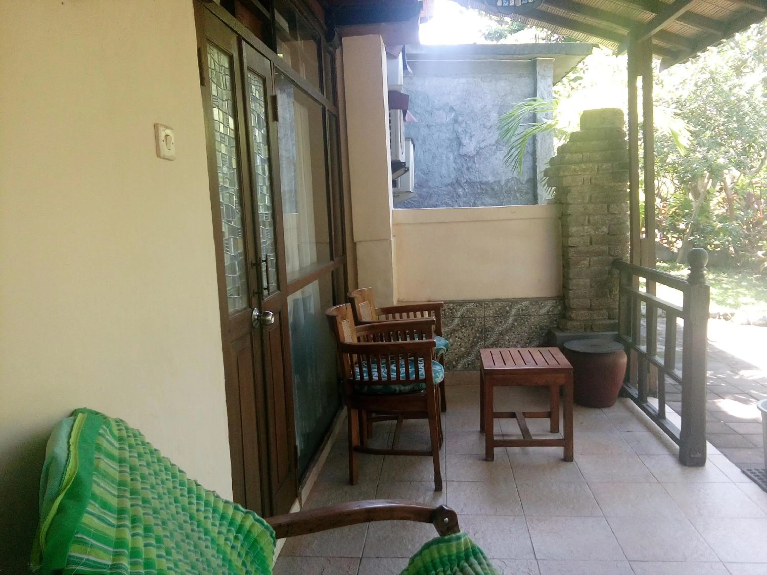 Balcony/Terrace in Gazebo Beach Hotel