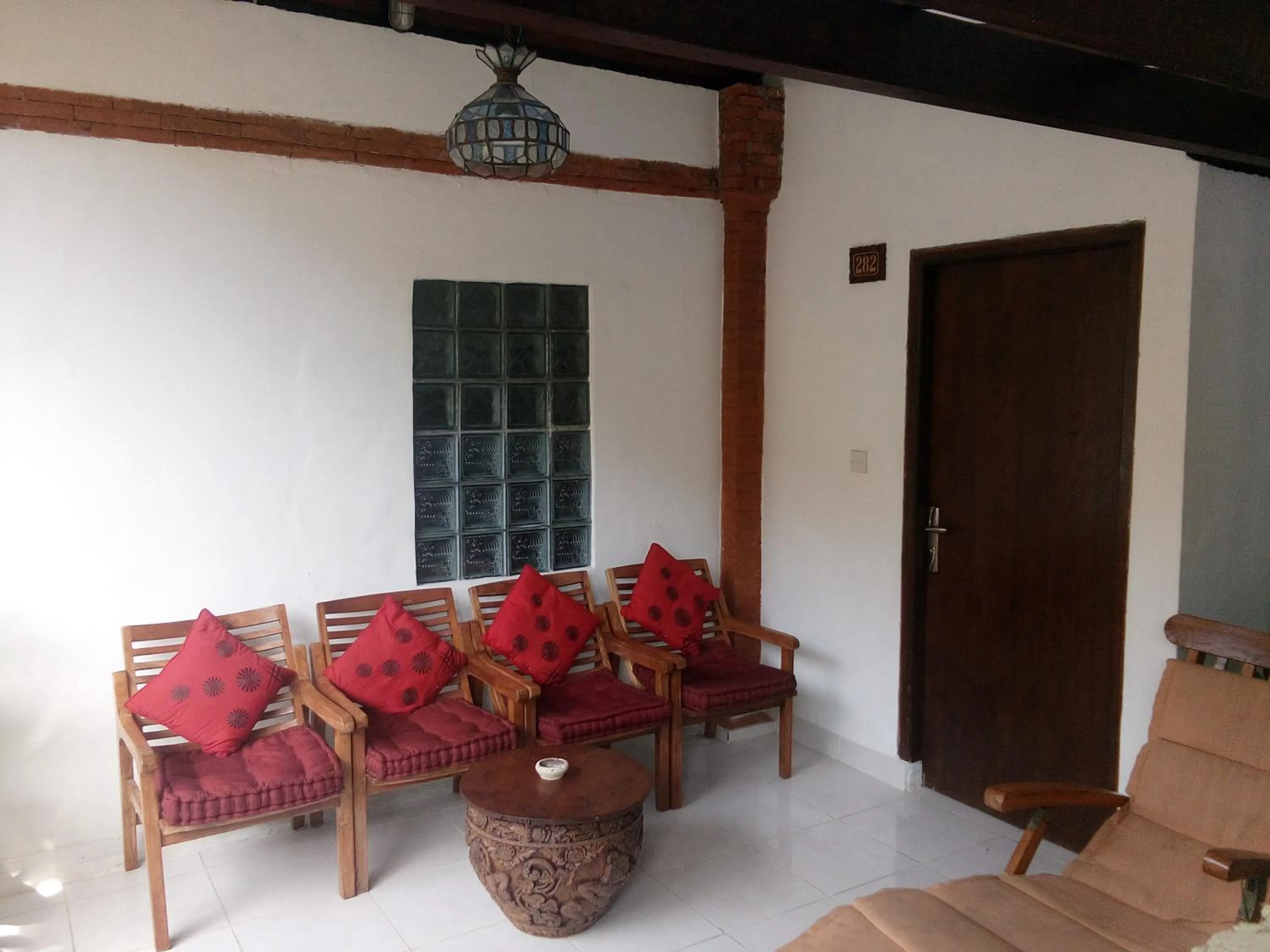 Balcony/Terrace in Gazebo Beach Hotel