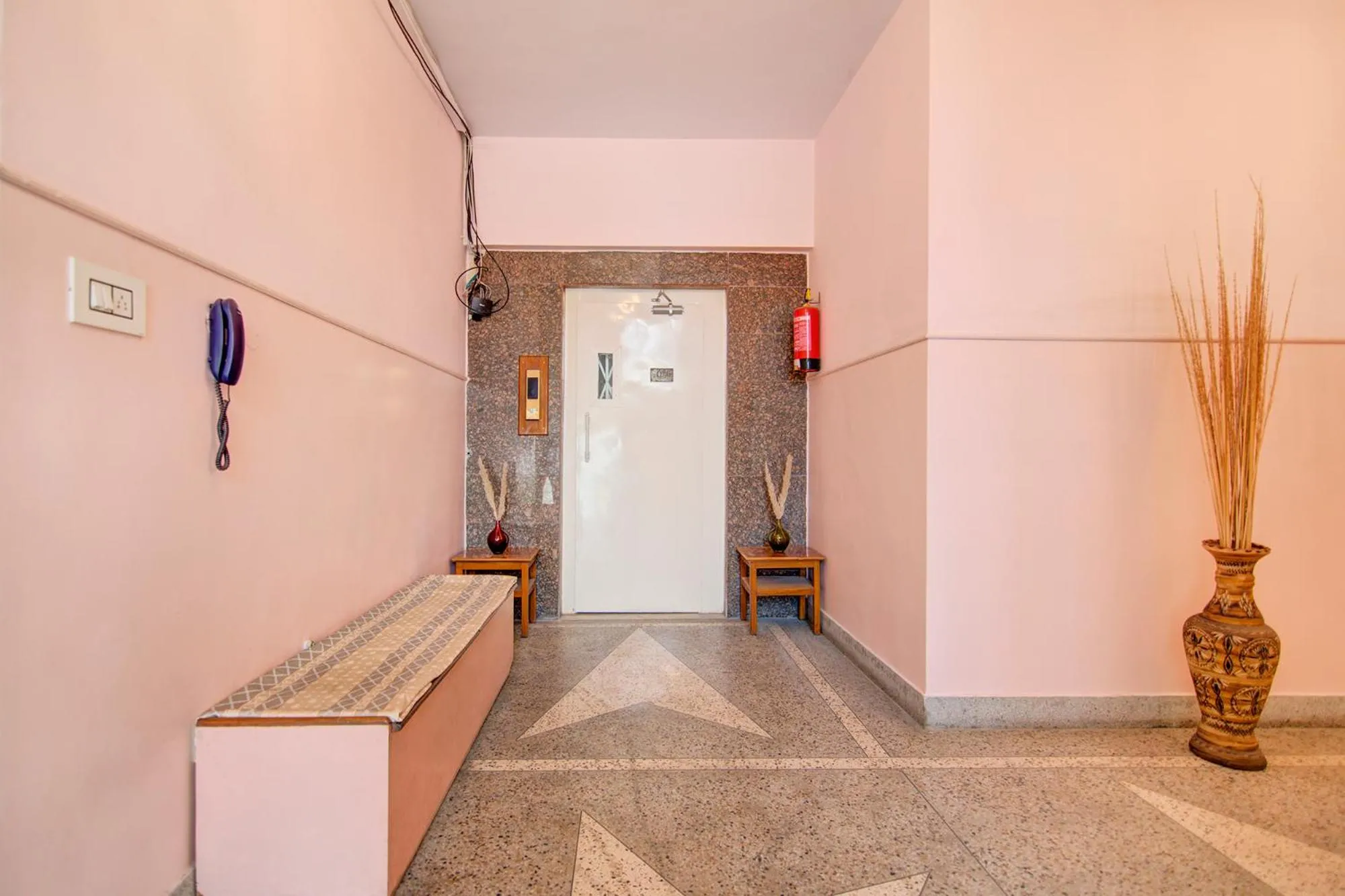 Property building in Hotel Pink Palace