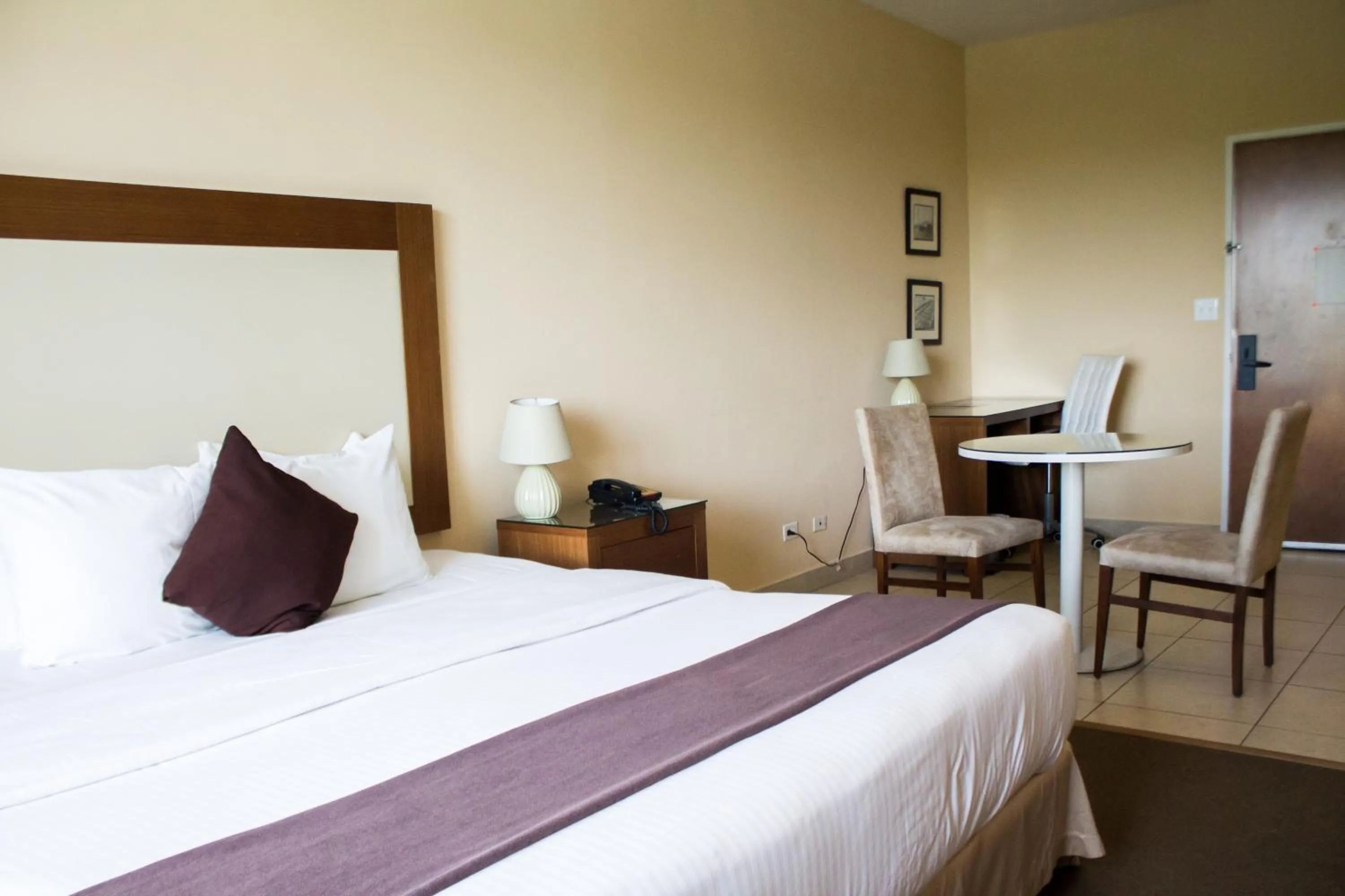 Bed in Central Park Hotel & Casino