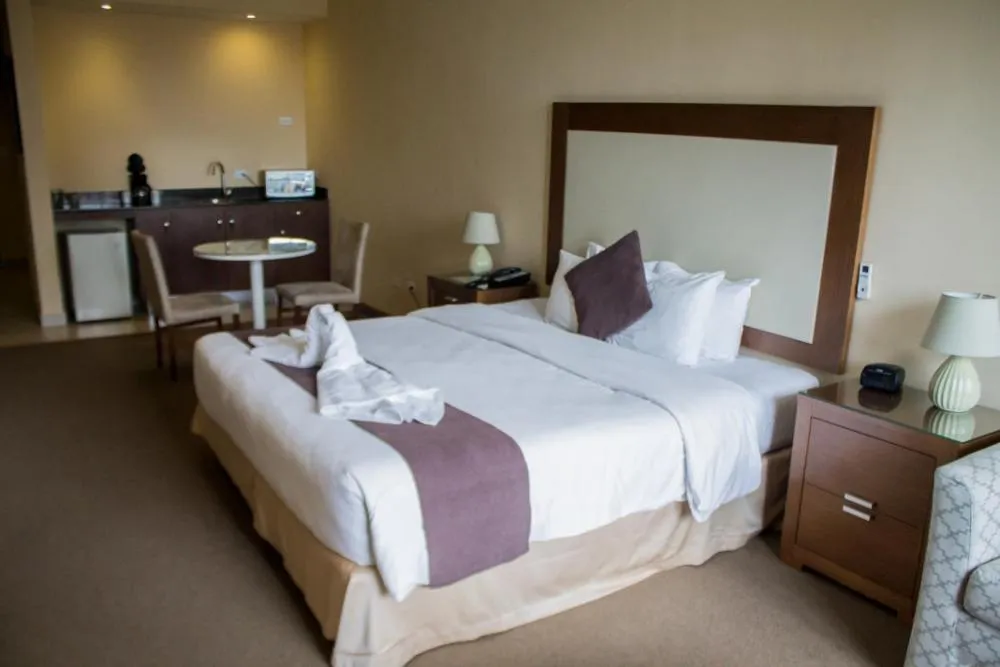 Bed in Central Park Hotel & Casino