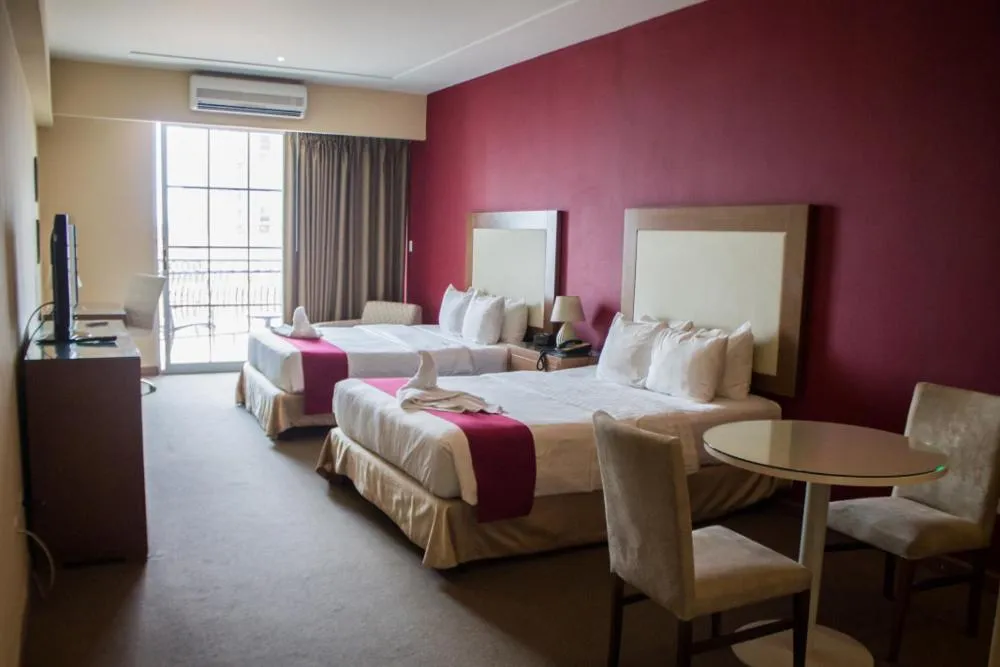 Bed in Central Park Hotel & Casino