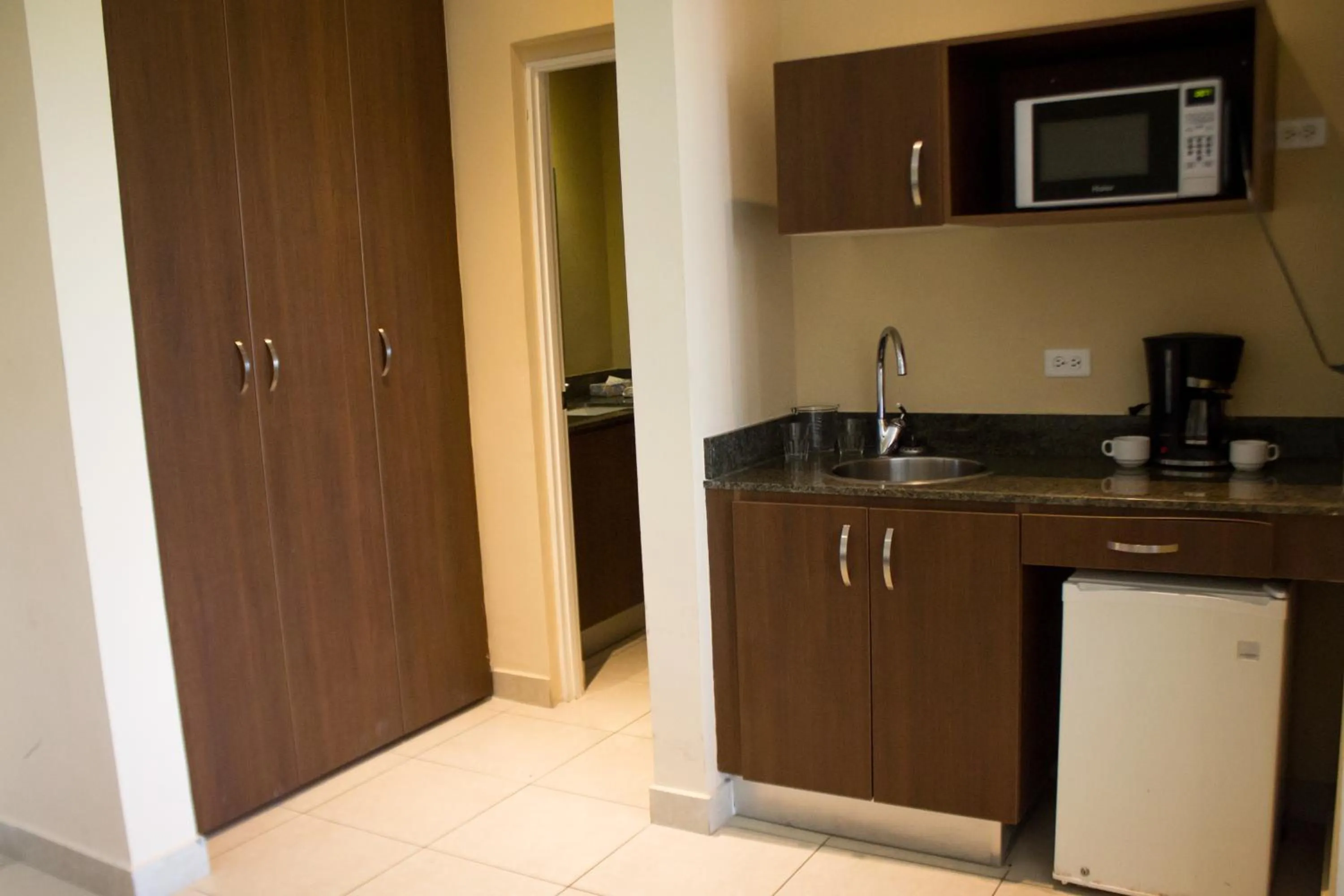 Kitchen or kitchenette in Central Park Hotel & Casino