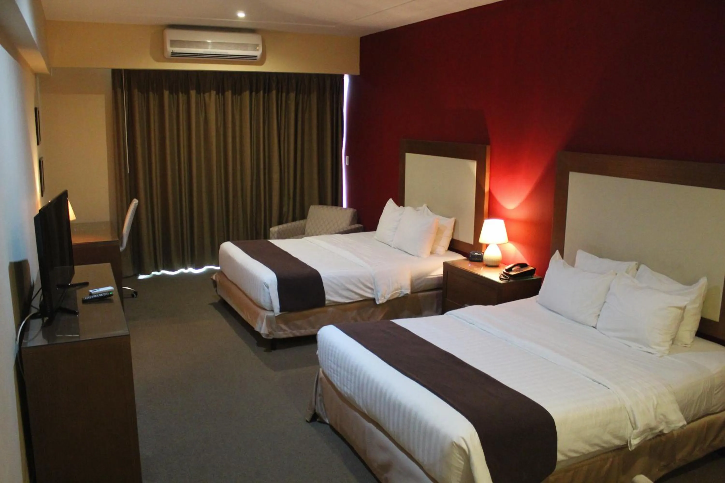 Bed in Central Park Hotel & Casino