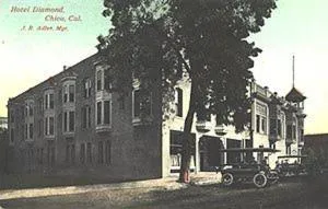 Property building in Hotel Diamond