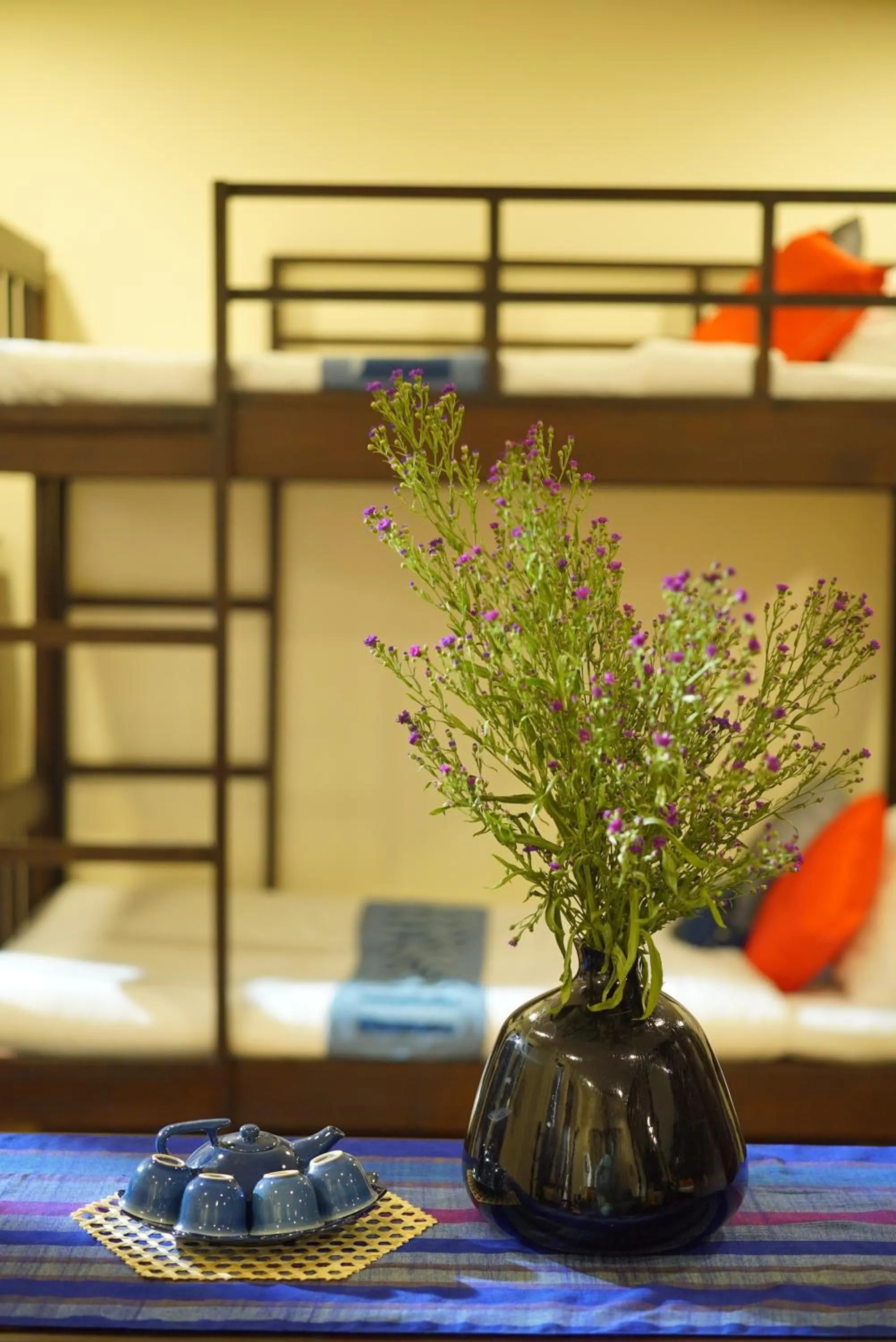 Bed in Sunny V Hotel