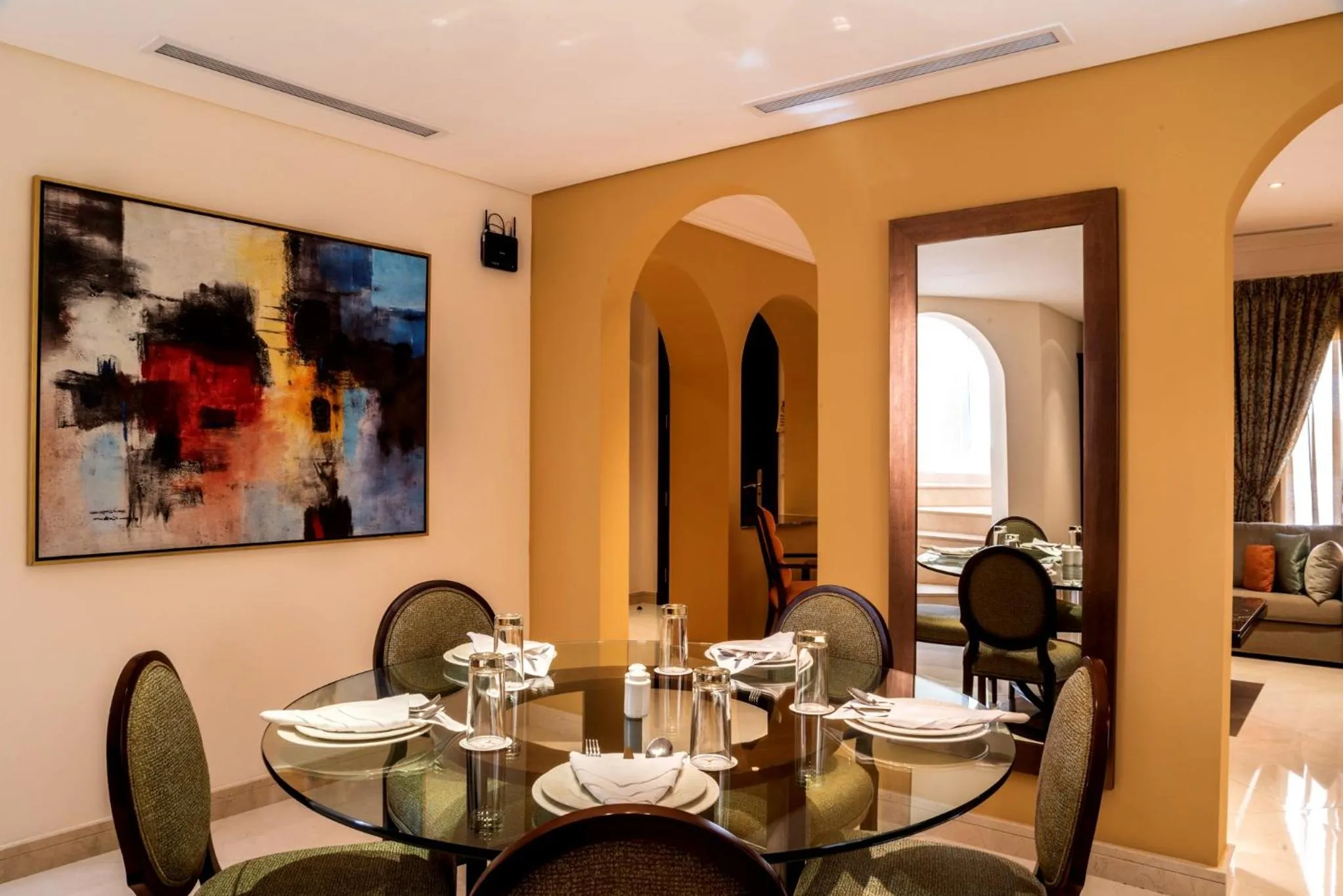 Dining area in Vivienda Hotel Villas