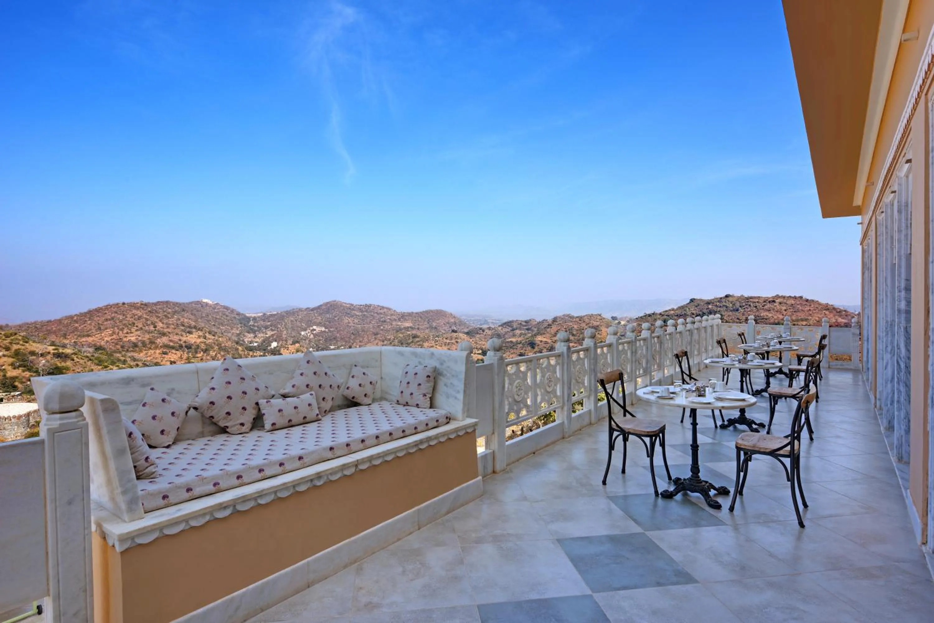 Patio in Fateh Safari Suites by Fateh Collection