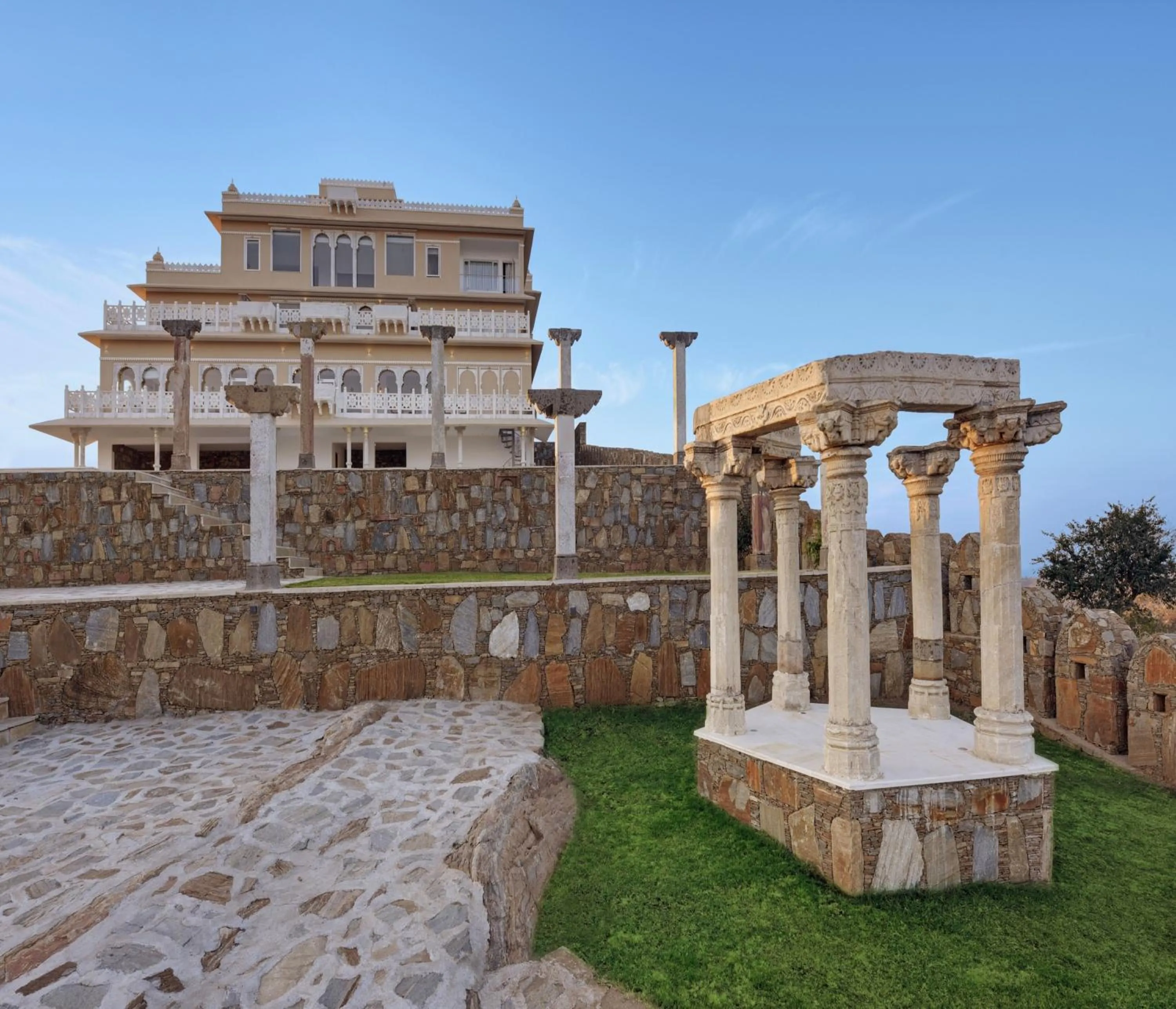 Property building in Fateh Safari Suites by Fateh Collection