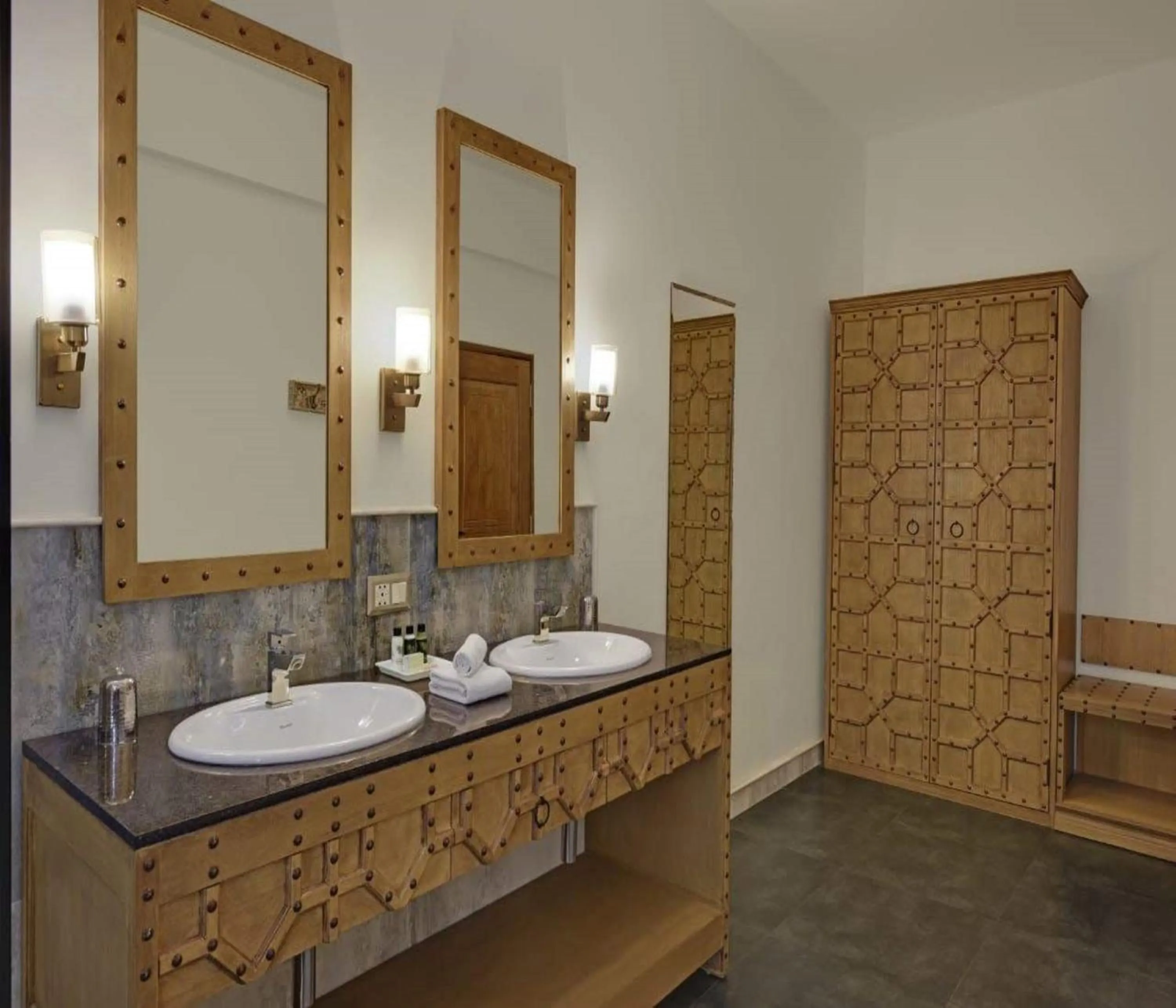 Bathroom in Fateh Safari Suites by Fateh Collection
