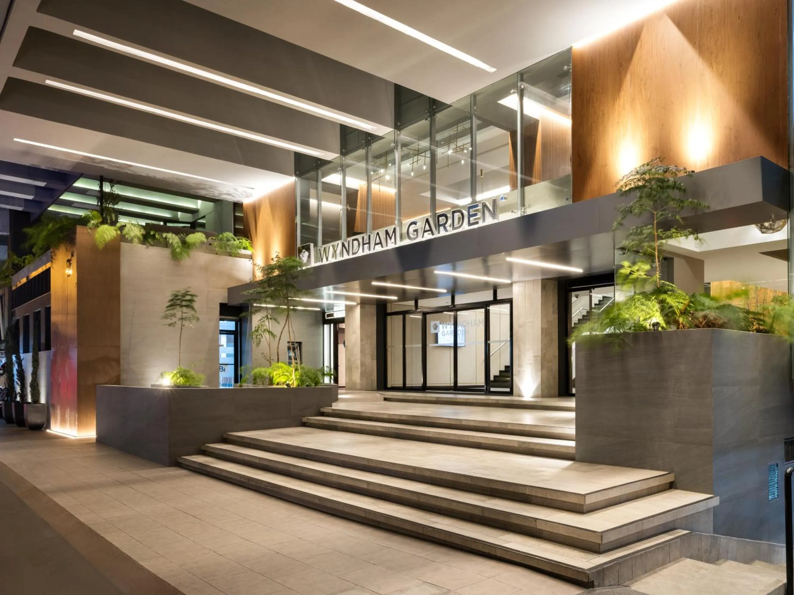 Property building in Wyndham Garden Guatemala City