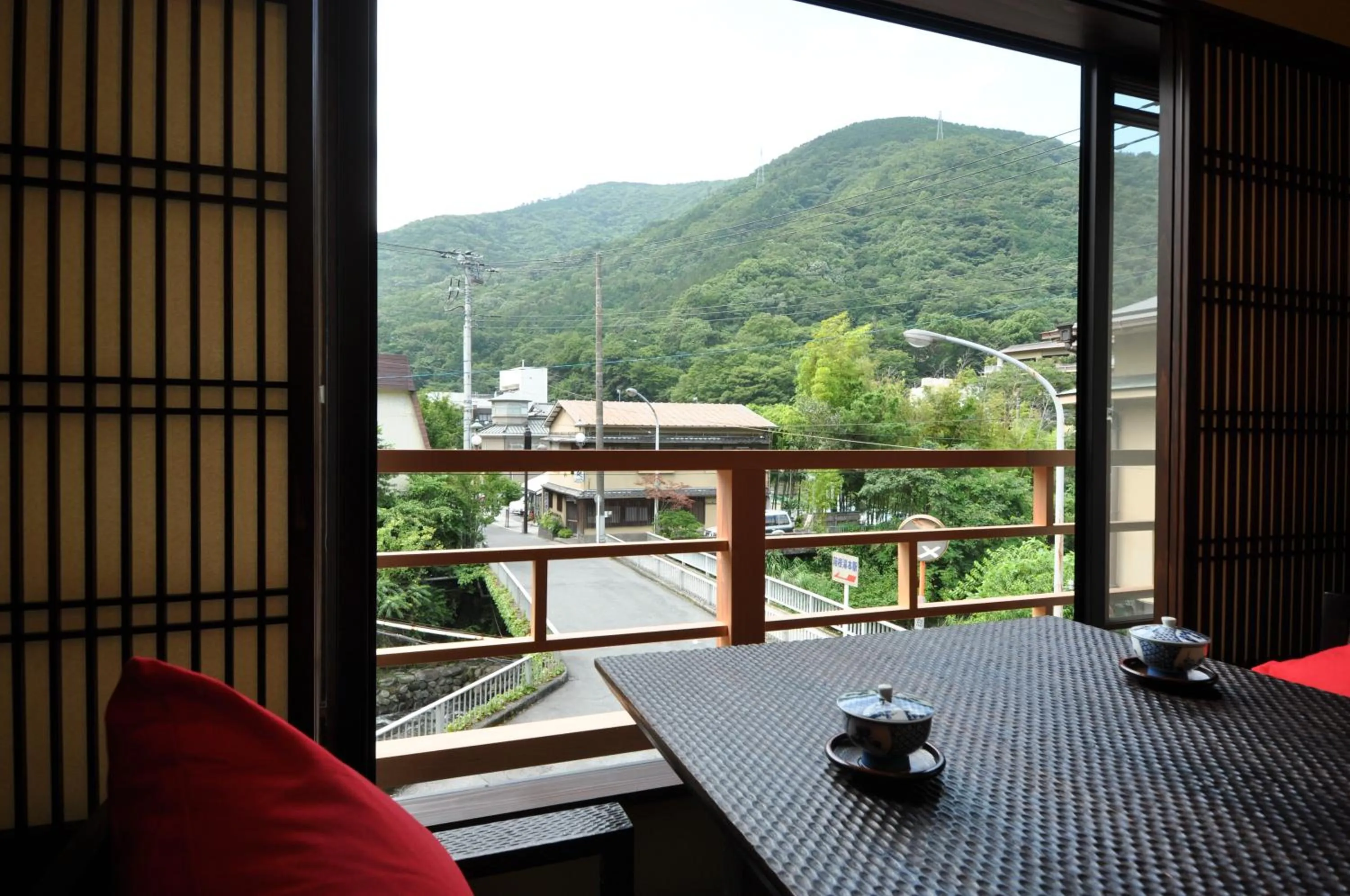 River view in Hakone Onsen Ryokan Yaeikan