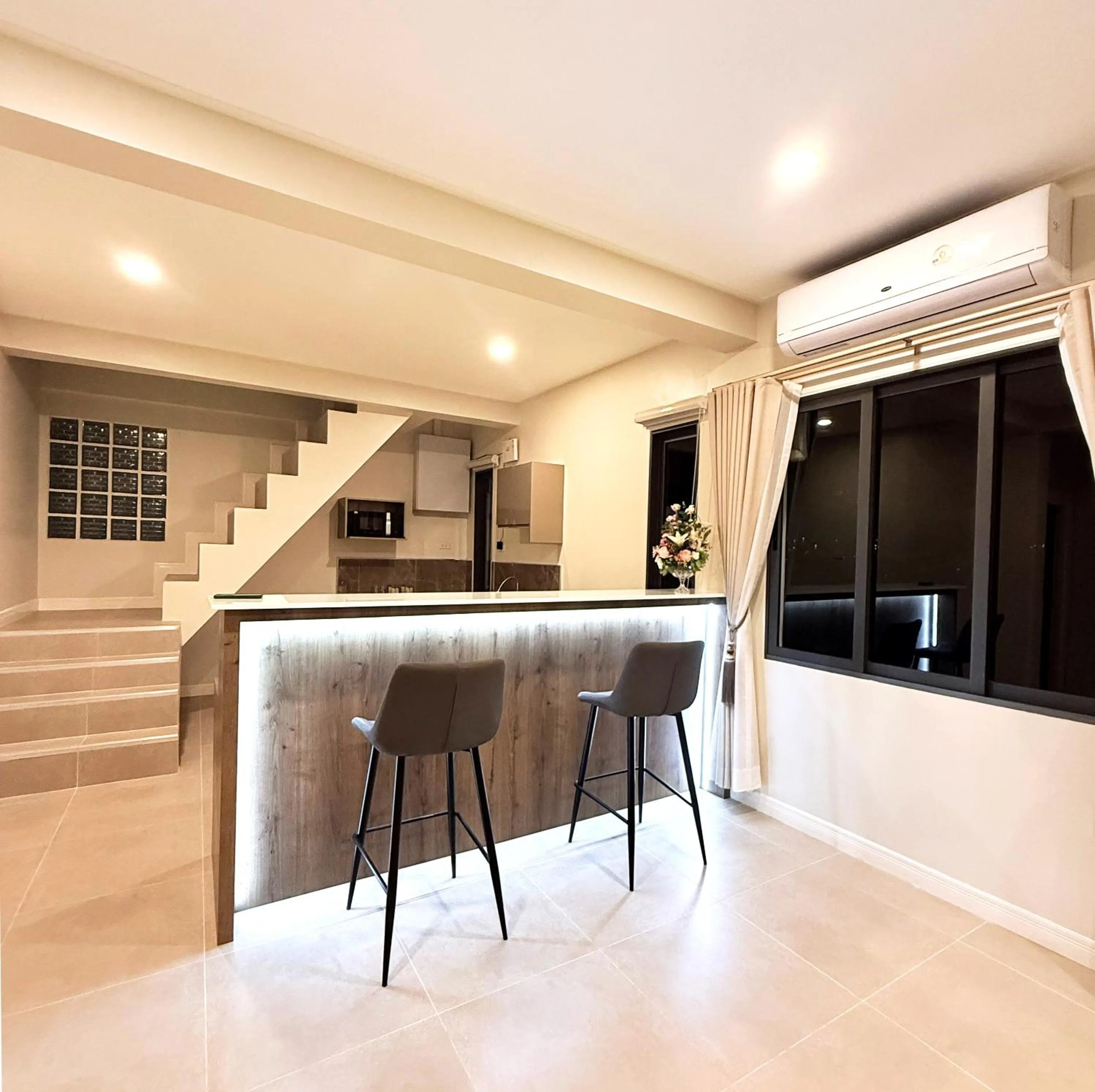 Kitchen or kitchenette in Sabaii Bay Resort