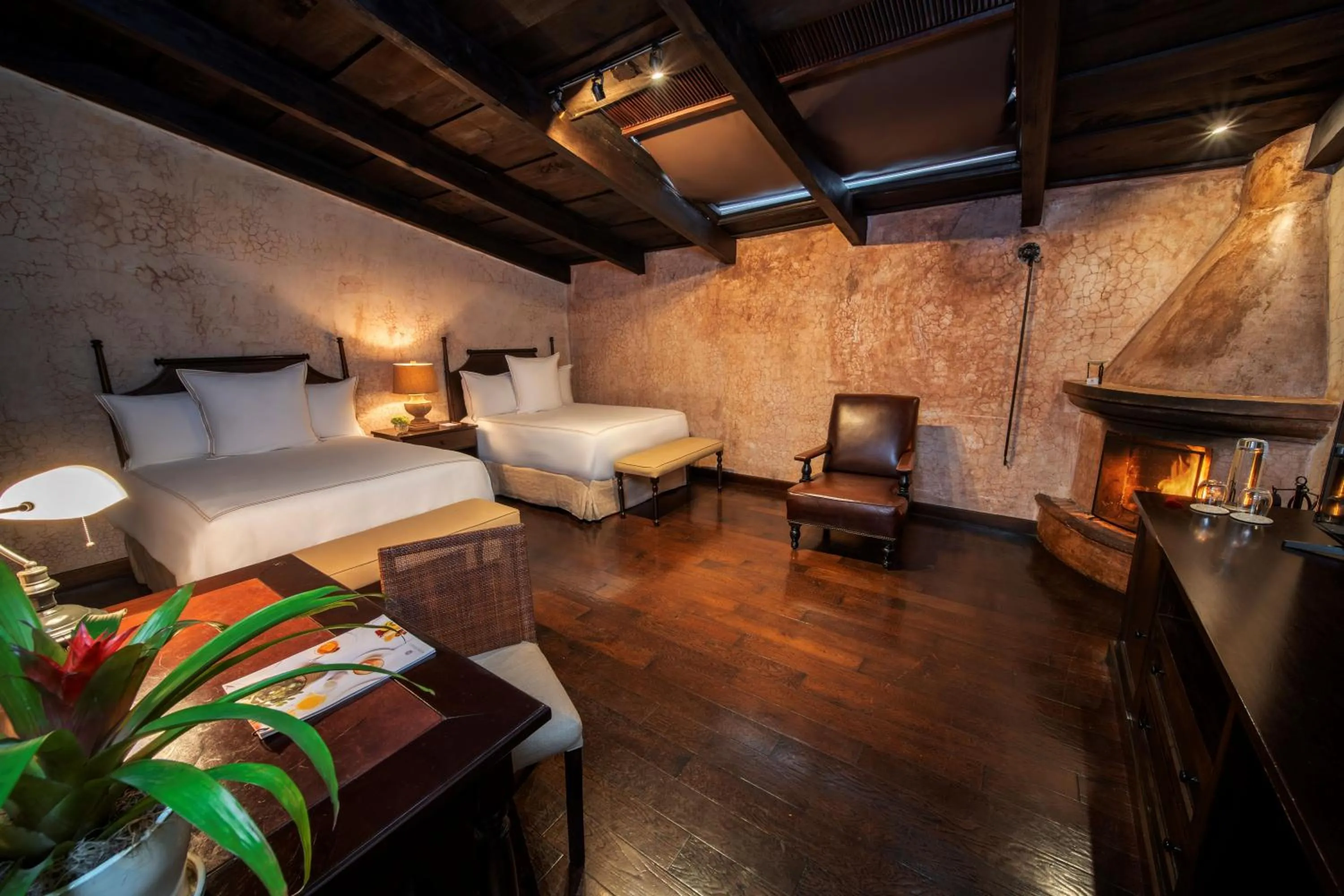 Bed in El Convento Boutique Hotel